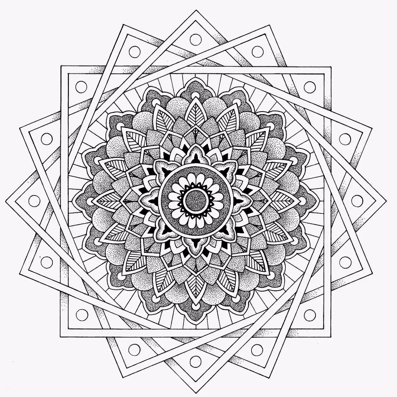 Metrical Mandala Artwork #1