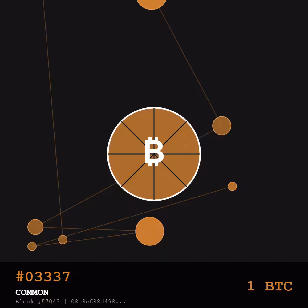 Bitcoin Pizza Genesis: 10K — COMMON Edition | May 22, 2010 - The Day Everything Changed