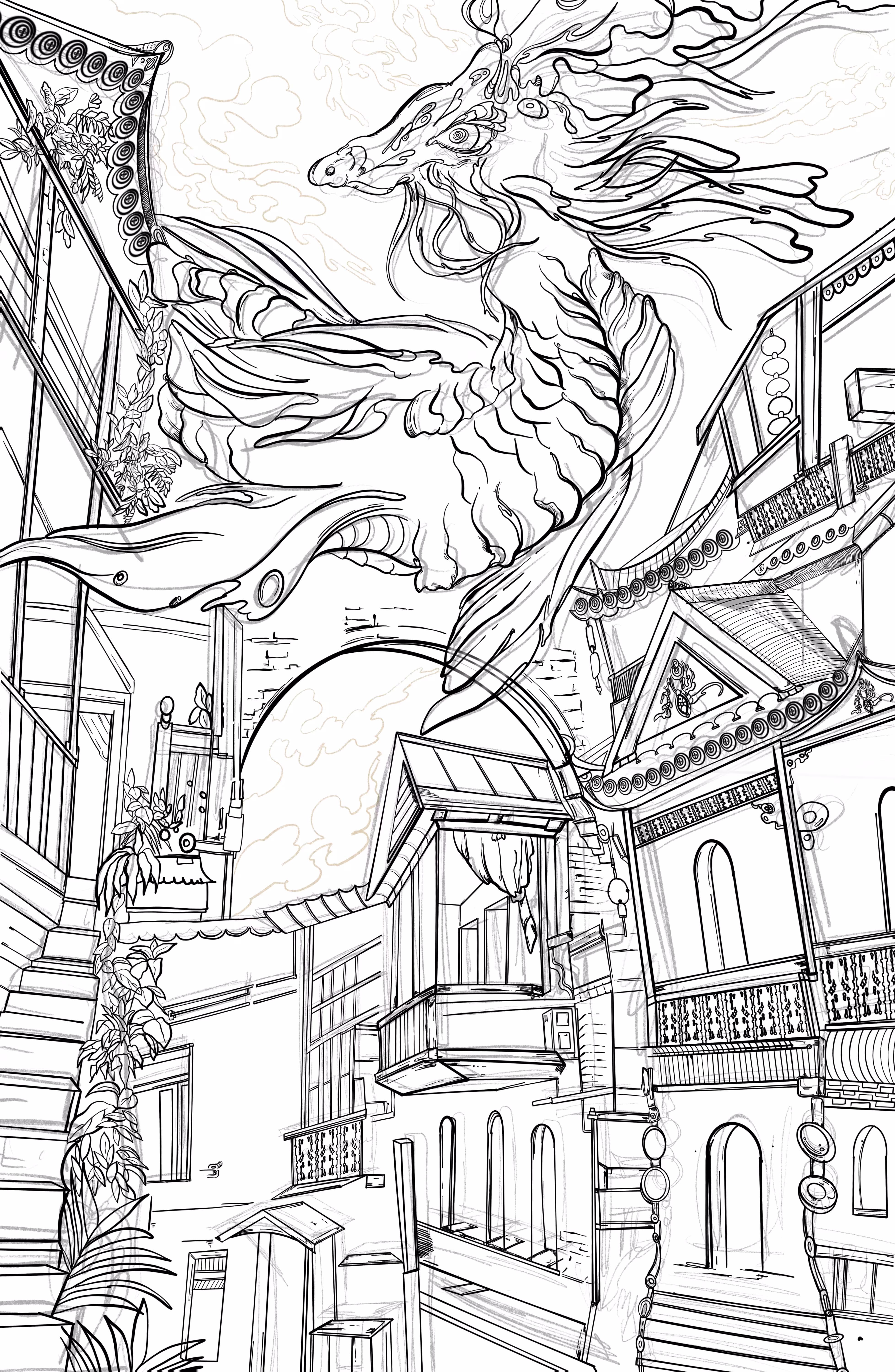 Kitsune Sketch