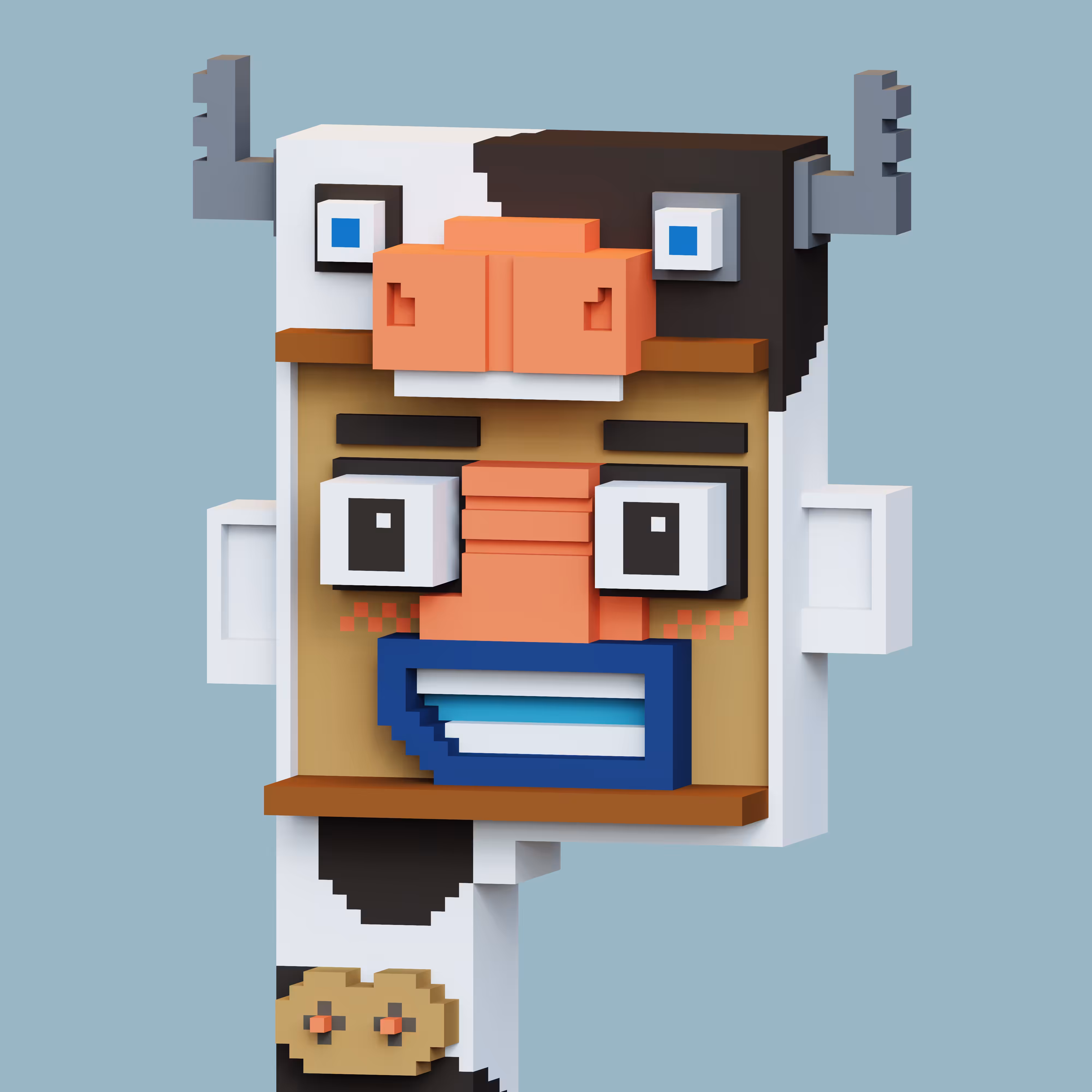 Pop Cubism Voxel 61