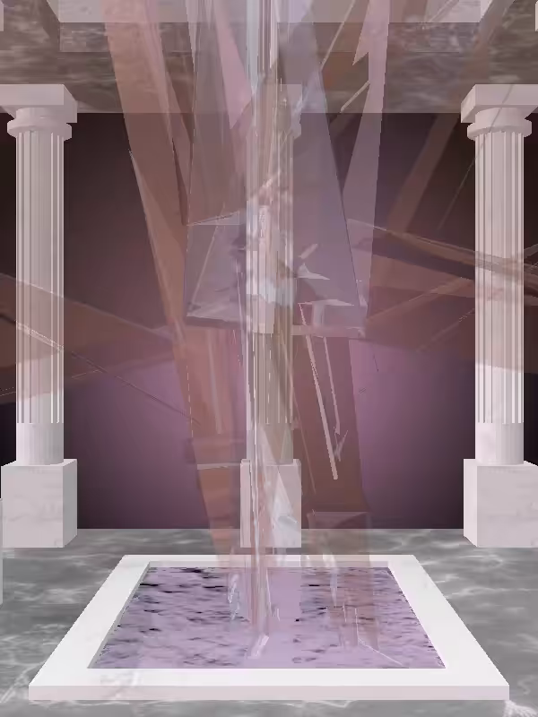 HeavenComputer: The Fading Fragmented Excited Rosy Shimmer Man #1577
