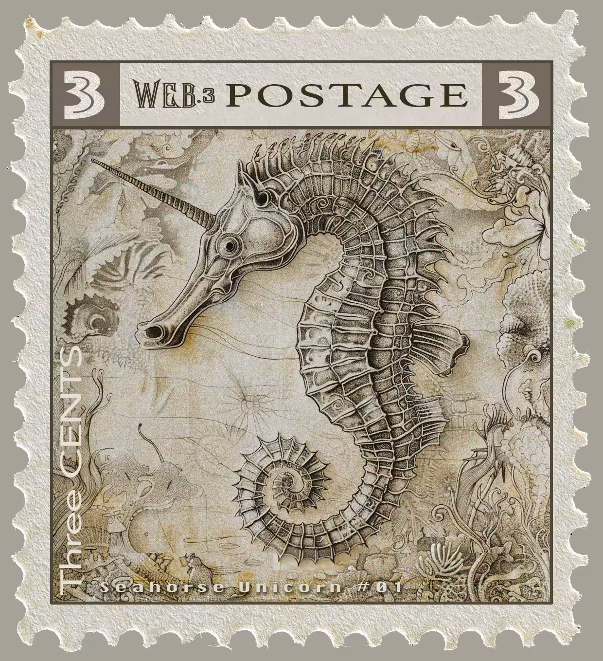 Seahorse Unicorn #01
