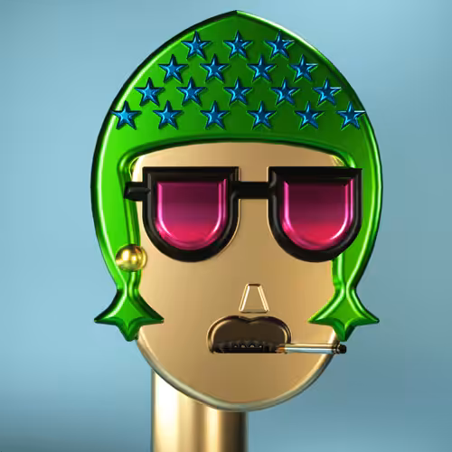 3D Chrome Punk #0901