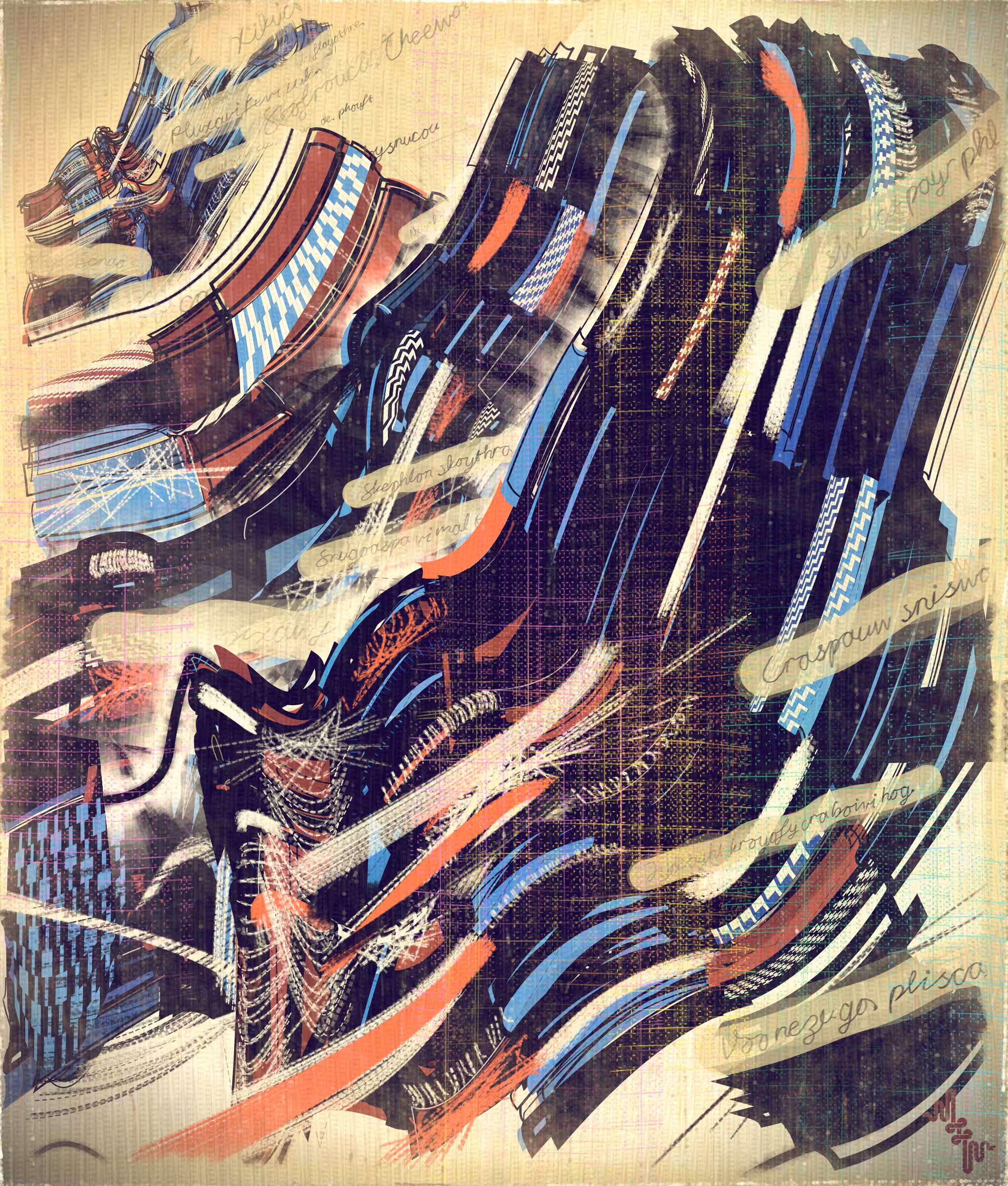 Amplitudes of Canvas #332
