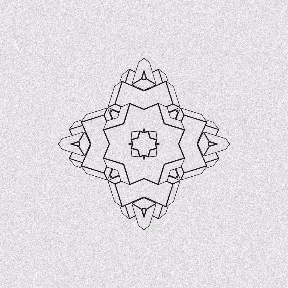 Monochrome Kaleido #335