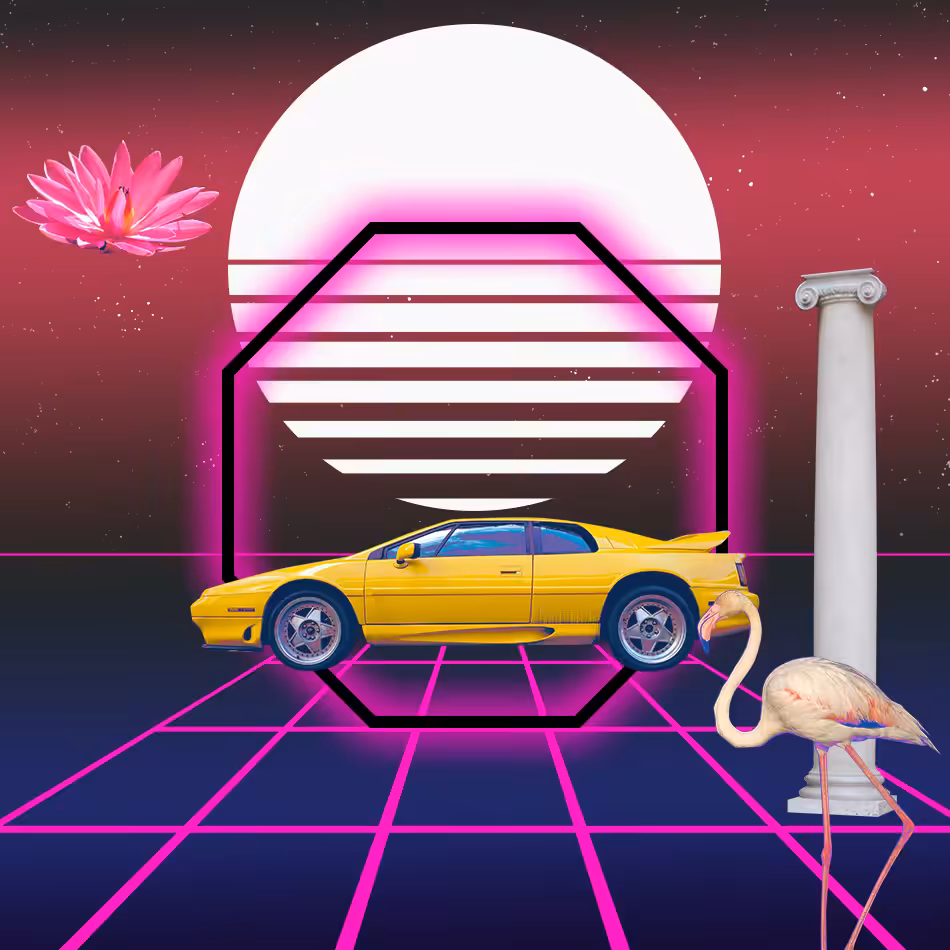 S Y N T H W A V E Nightlife Generator #109