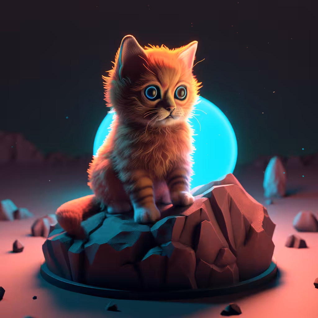 Cute kitten