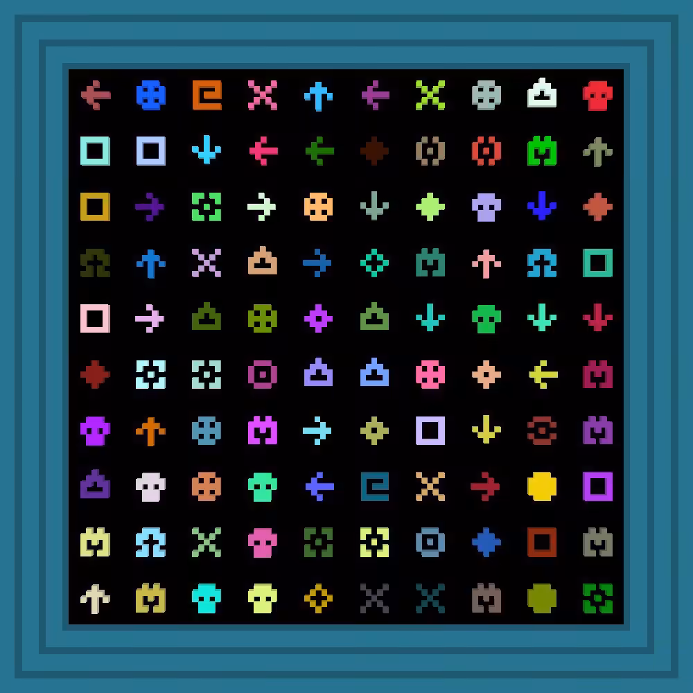 my favorite book of all time is really emo :: Procedural Symbols #95/1000