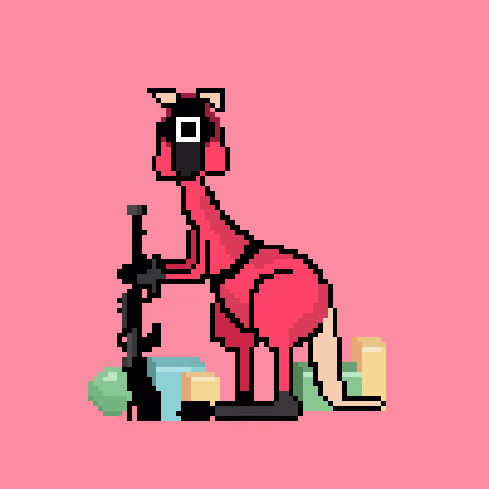 Squid game roo (square)