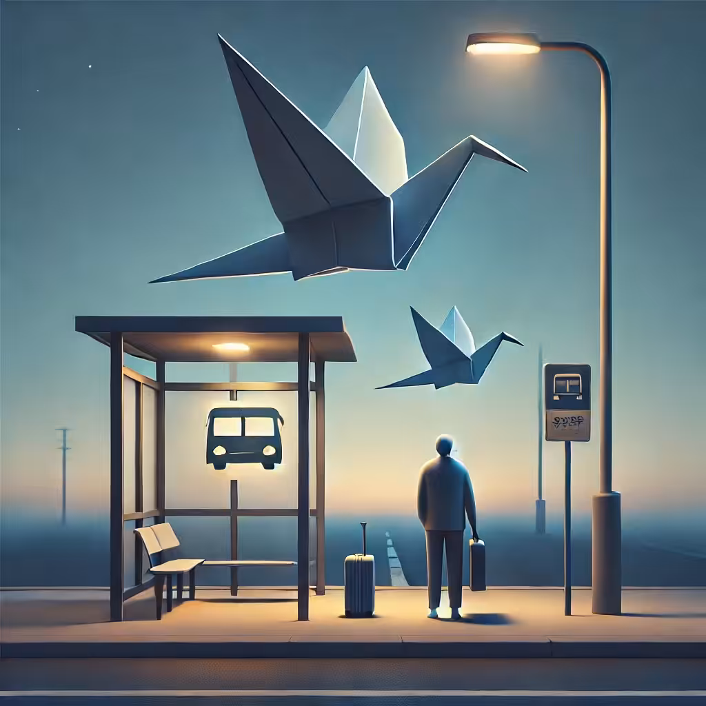 The Origami Bus Stop