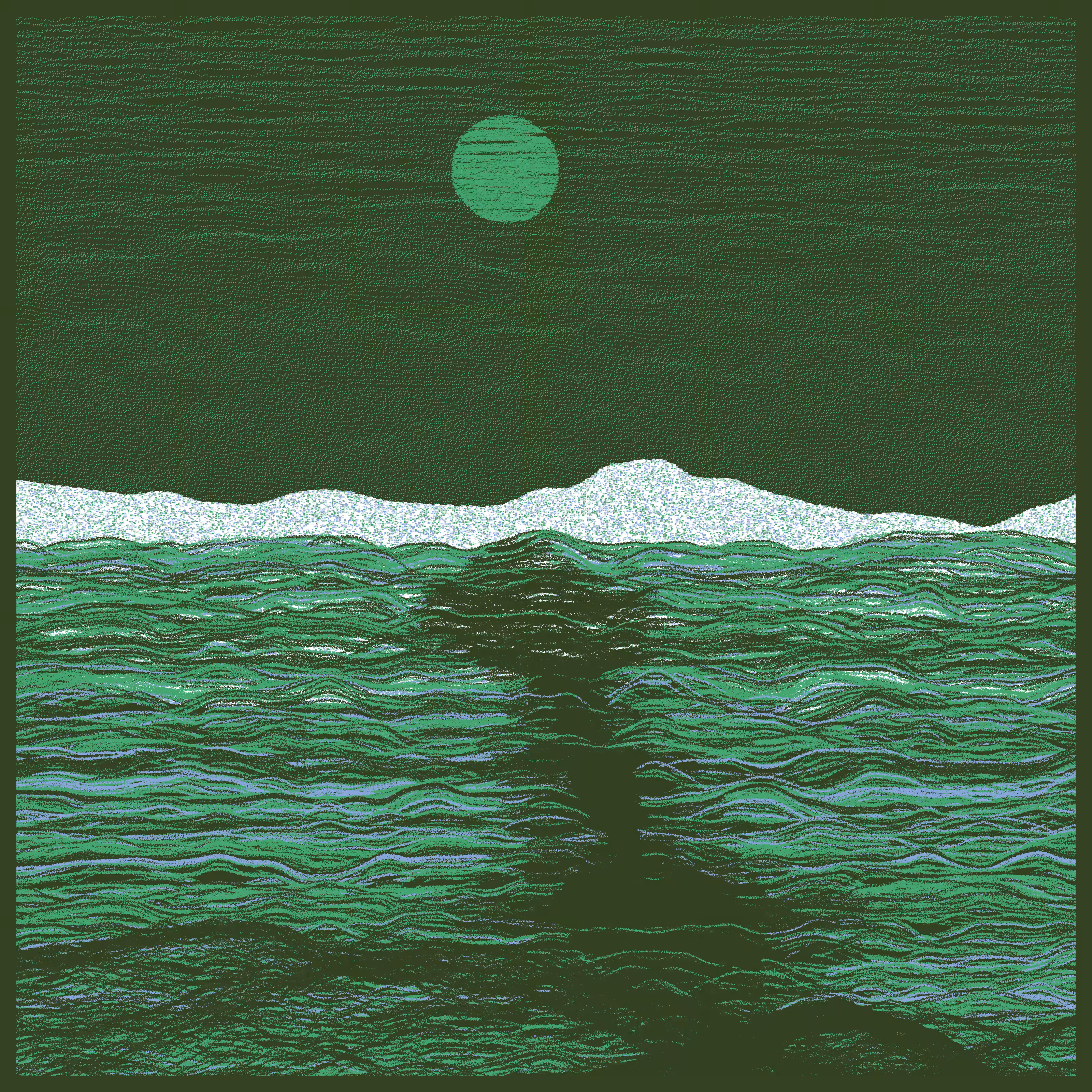 Moonlit Sea #174