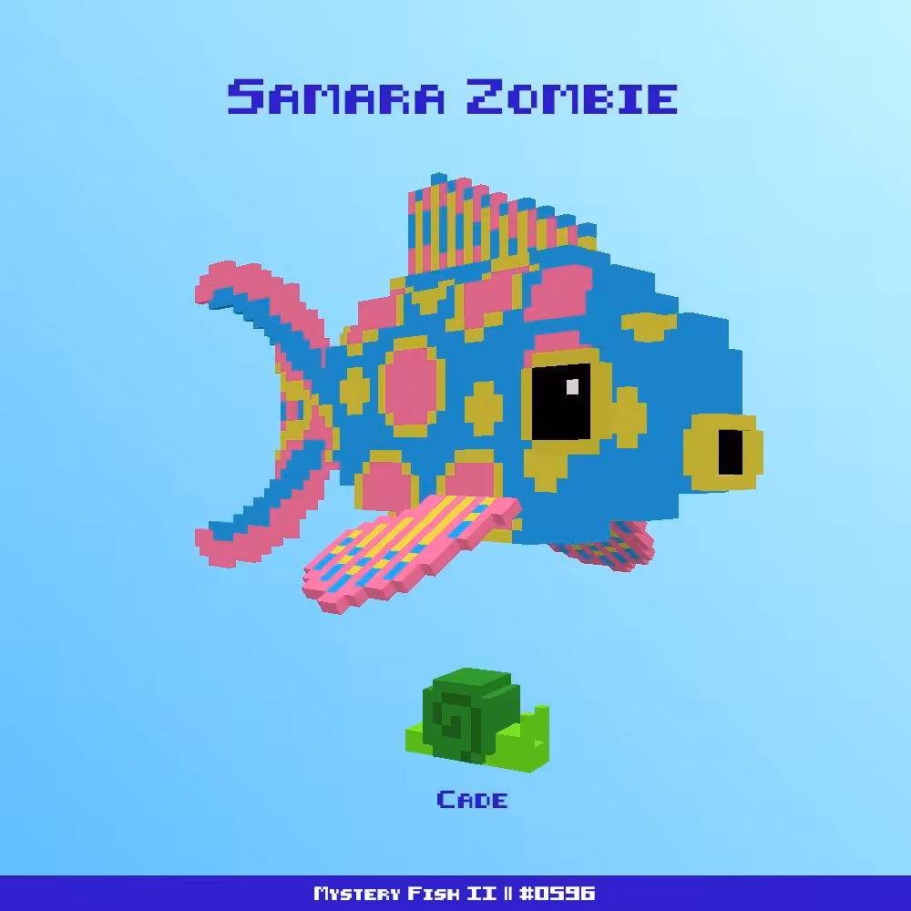 Samara Zombie :: Mystery Fish 0596/1000 