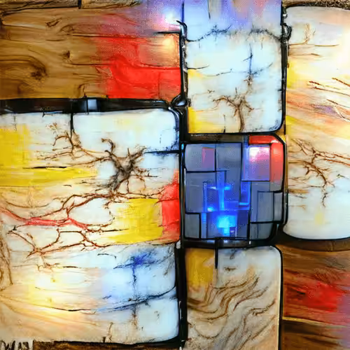 AI Mondrian / Abstract