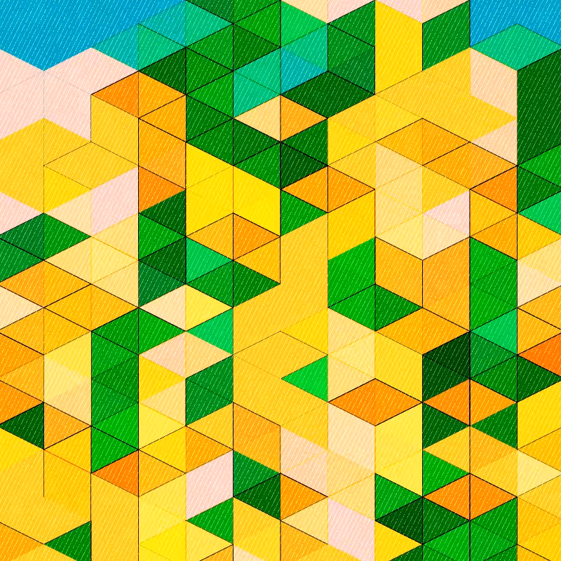 Colorful Cubes #50