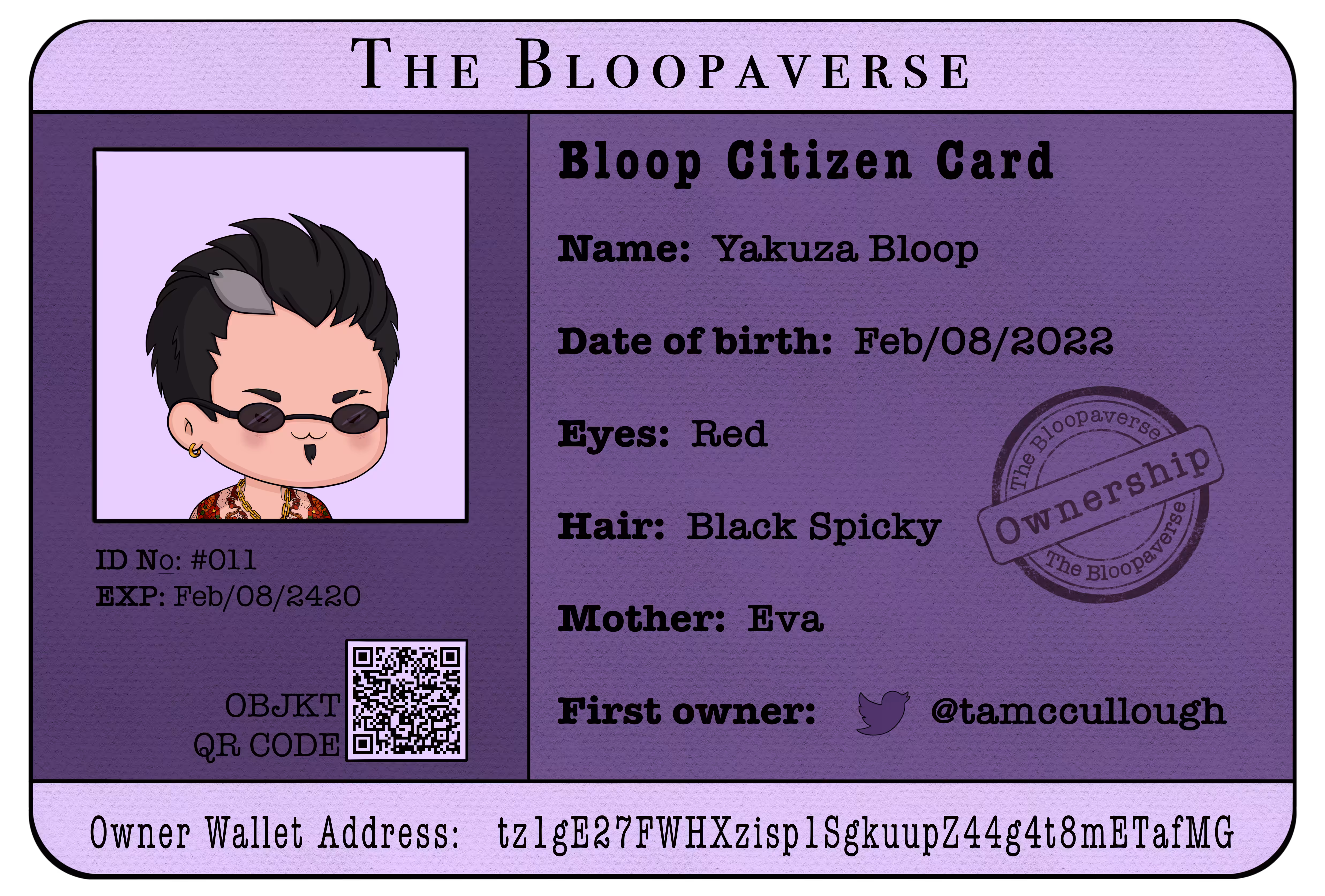 Yakuza Bloop ID