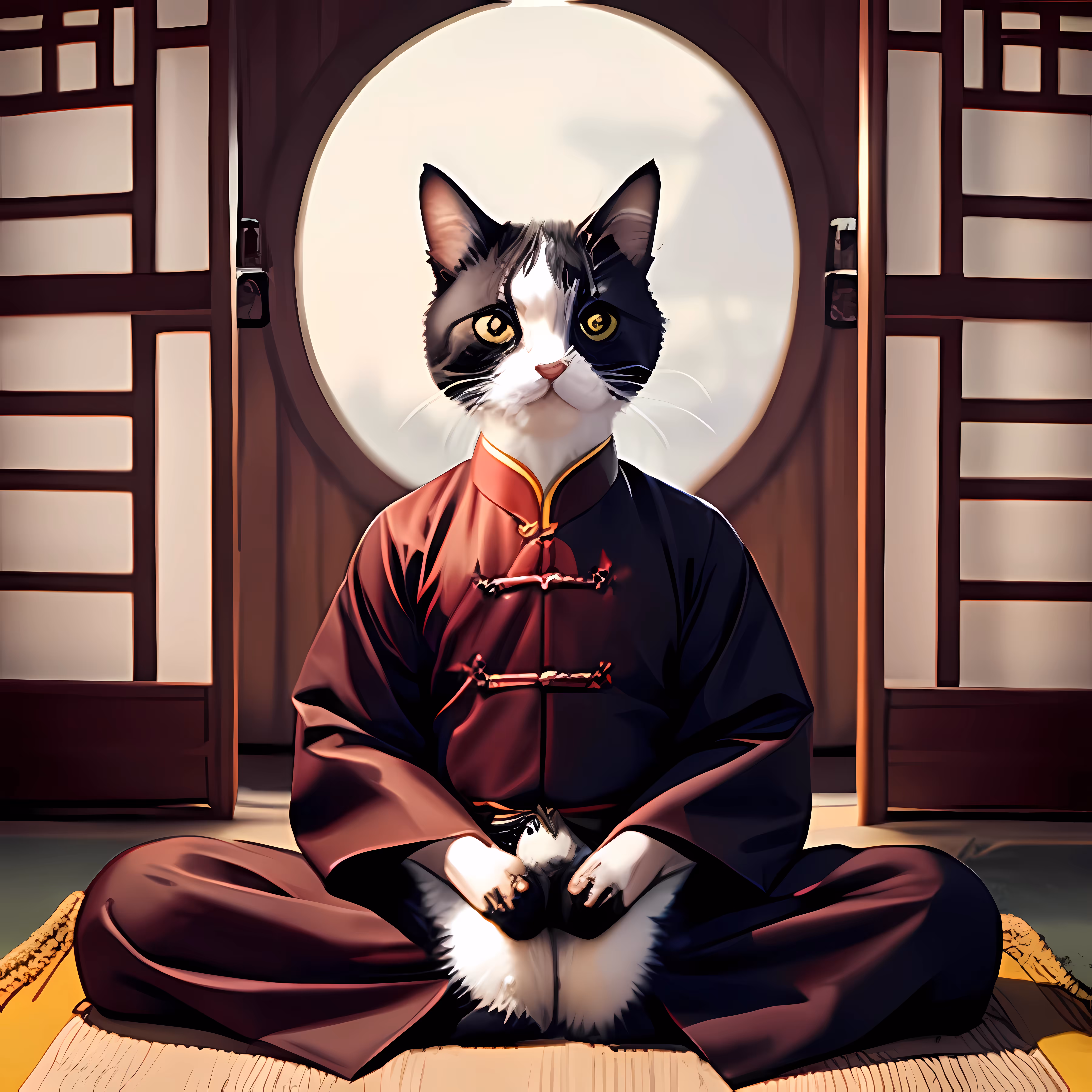 Meditation: Cat