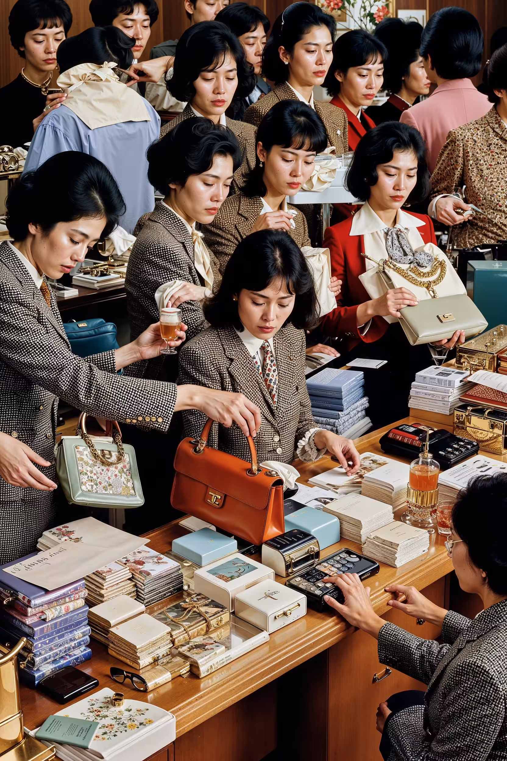 Ritual of Conspicuous Consumption — Office Ladies: Rituals of Overflow