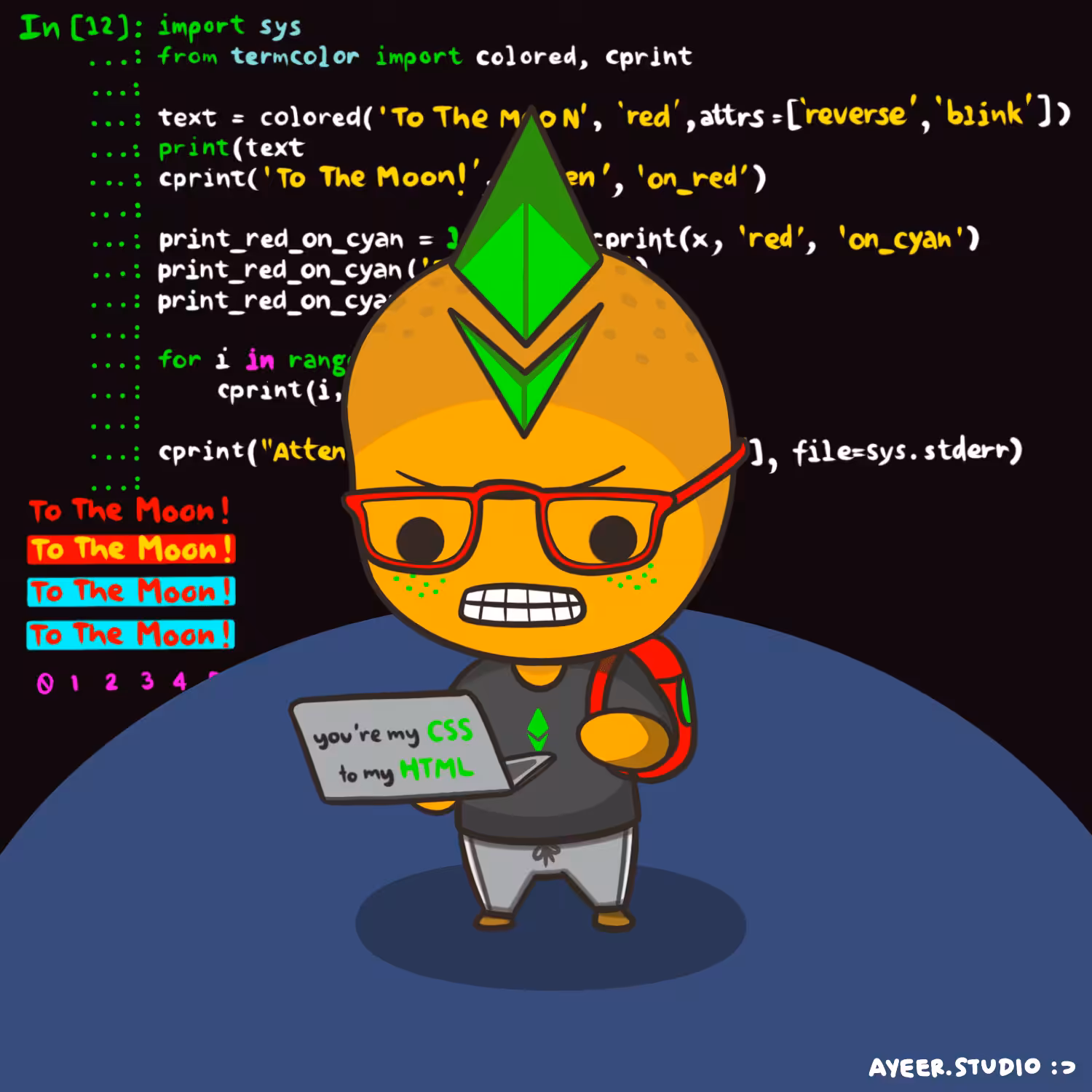 Internship Monster #019 (RARE)