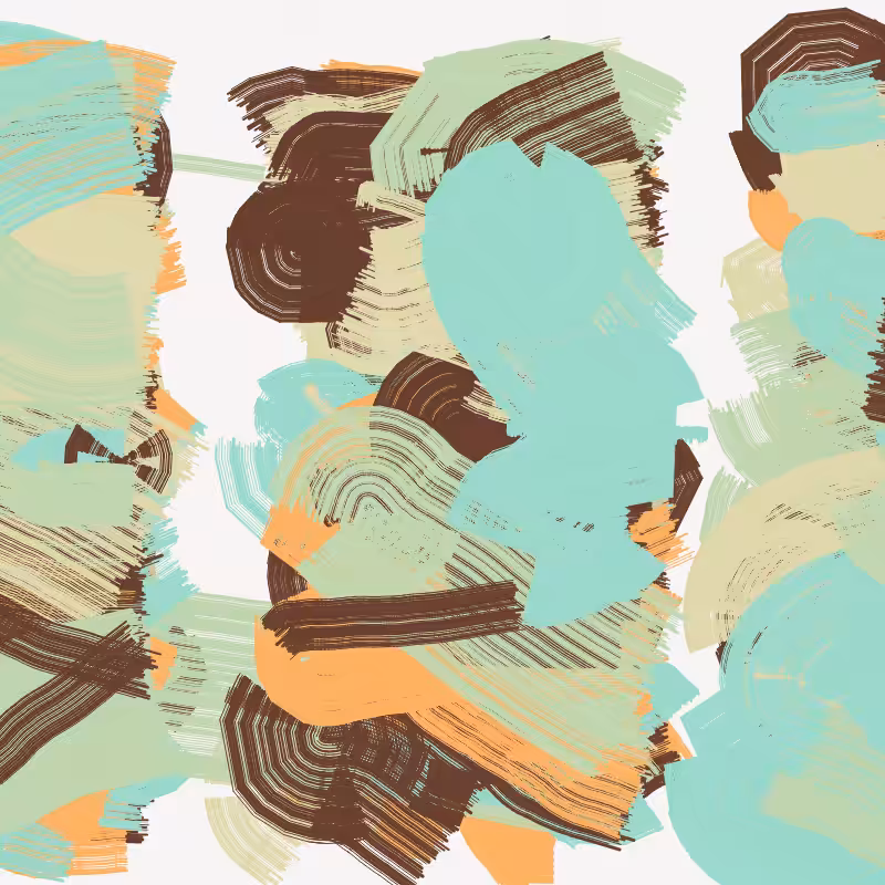Raked Strokes #7