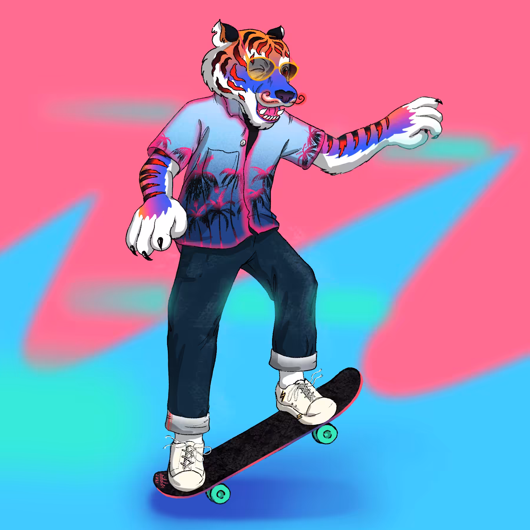LUNGtiger X KICKFLIP #x|