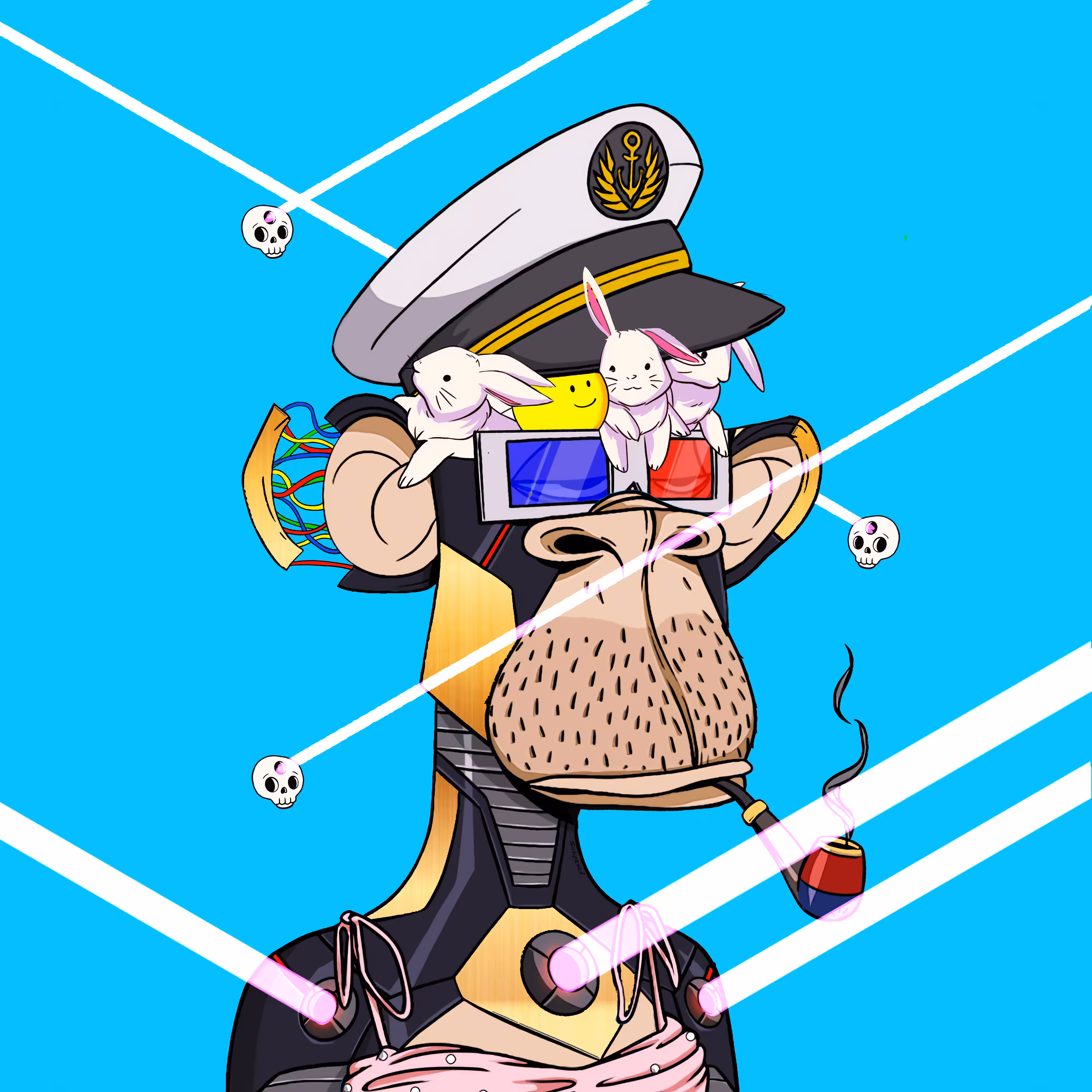 Bored Ape 4810 x Sickpencil
