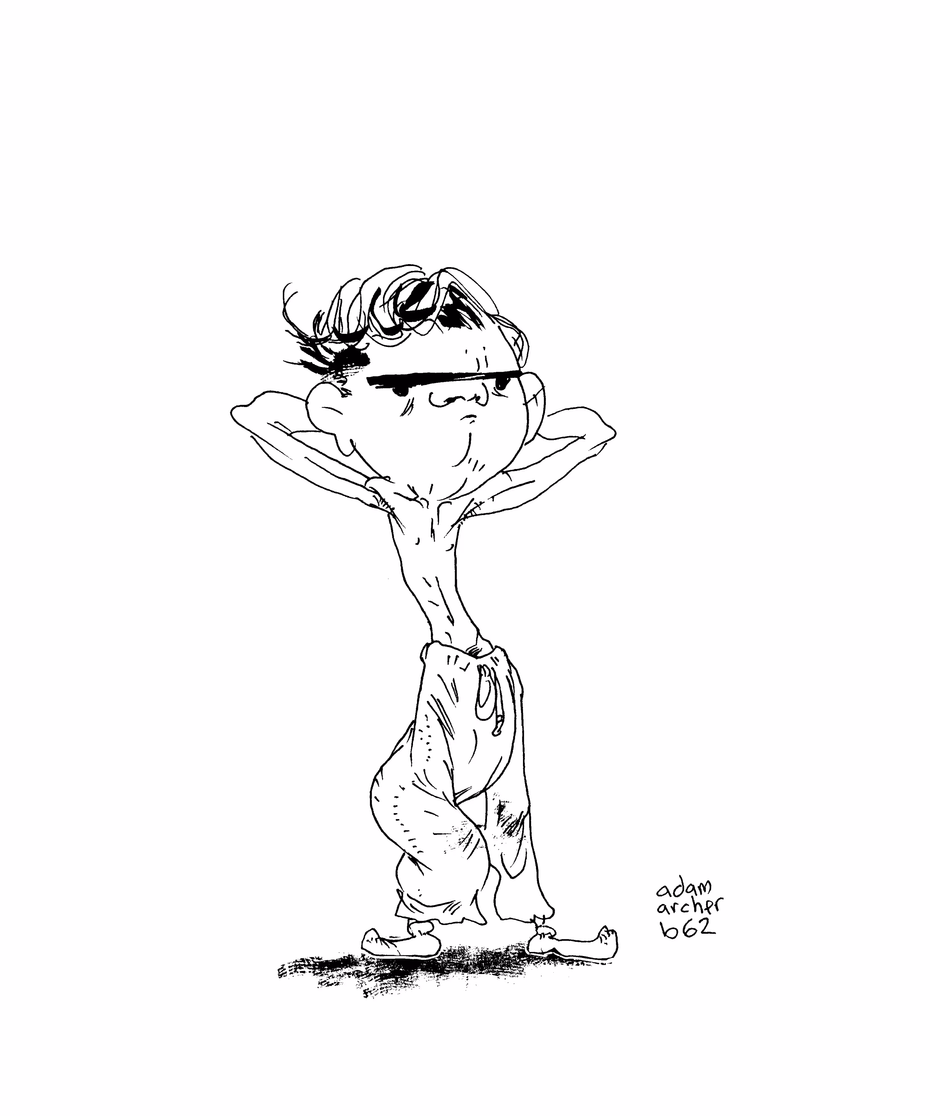  adam archer's doodles: black series 062