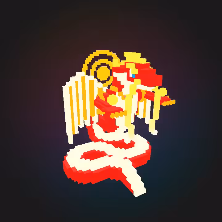 Longwei Game GIFs: Aurikon, the Primordial Dragon God of Sun