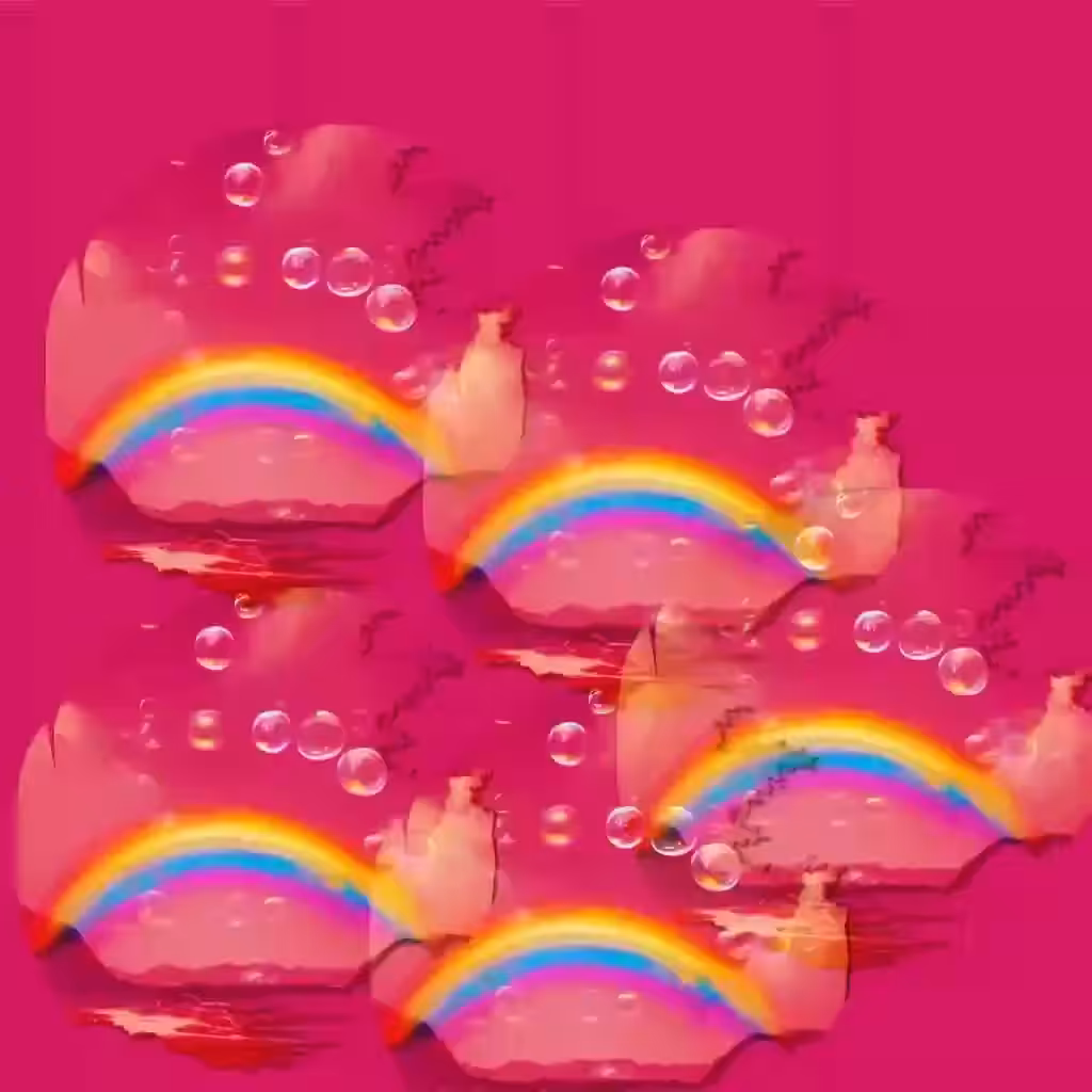 rainbow sprites | magenta