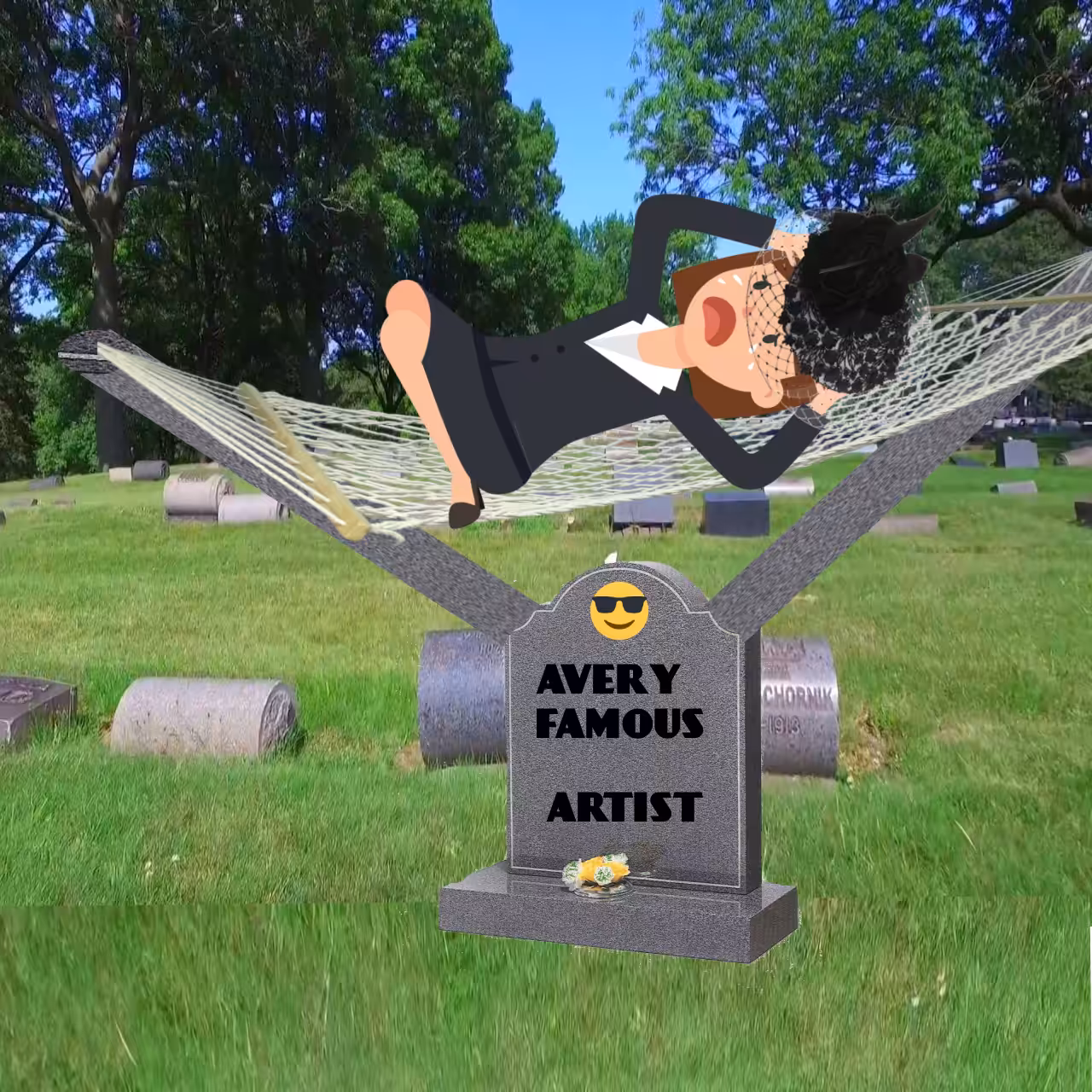 Hammock Tombstone, 2021