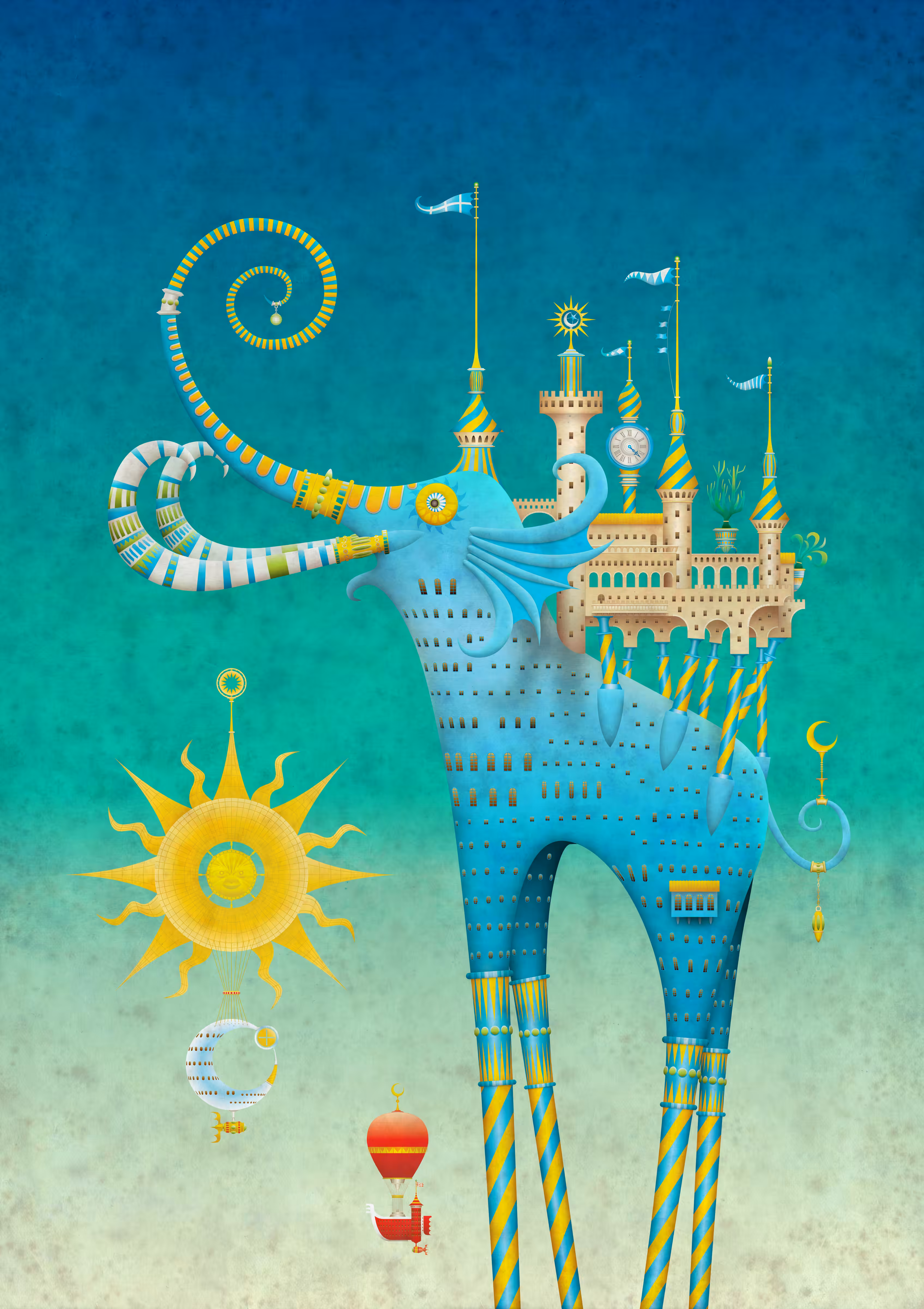 Castellini Elephantini Azure
