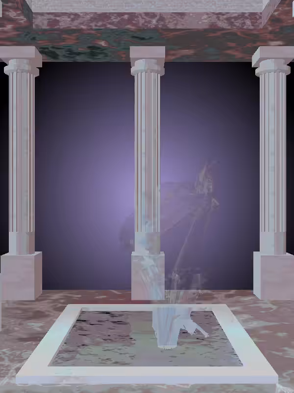 HeavenComputer: The Fading Fragmented Sneaky Blue Sky Man #4742