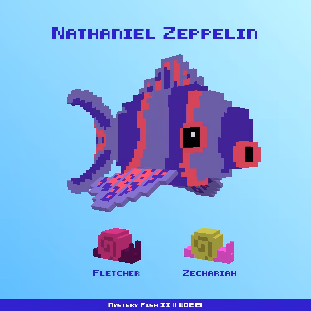 Nathaniel Zeppelin :: Mystery Fish 0215/1000
