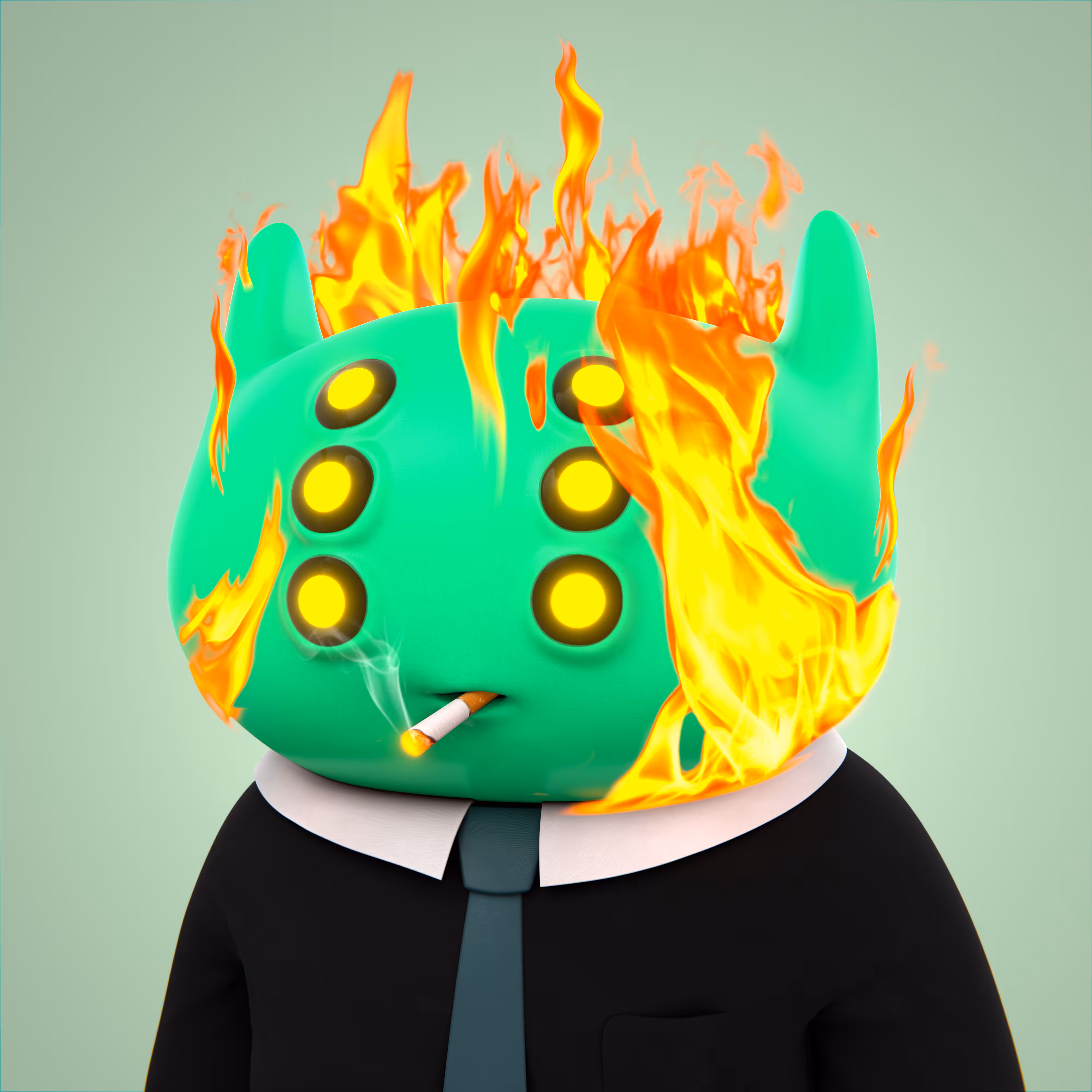 3D alien fren #5899