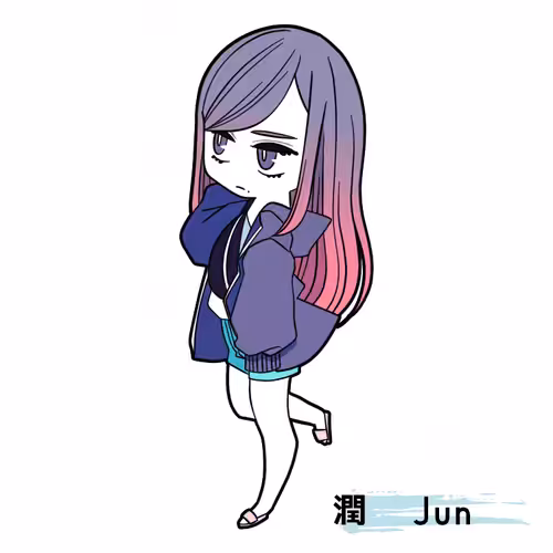 tsuyo tsuyo girl chibi style: tsuyo tsuyo girl #6 "Jun"