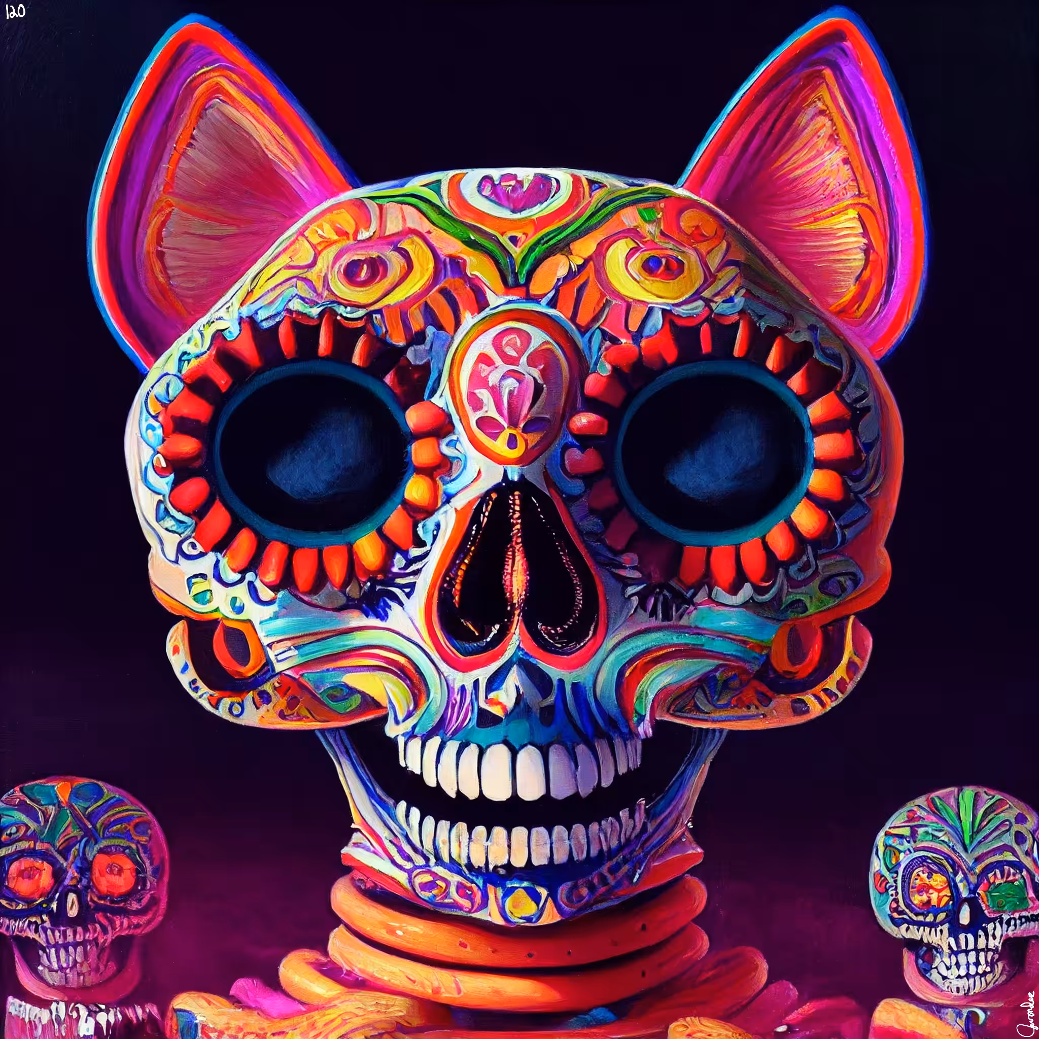sugar skull #120