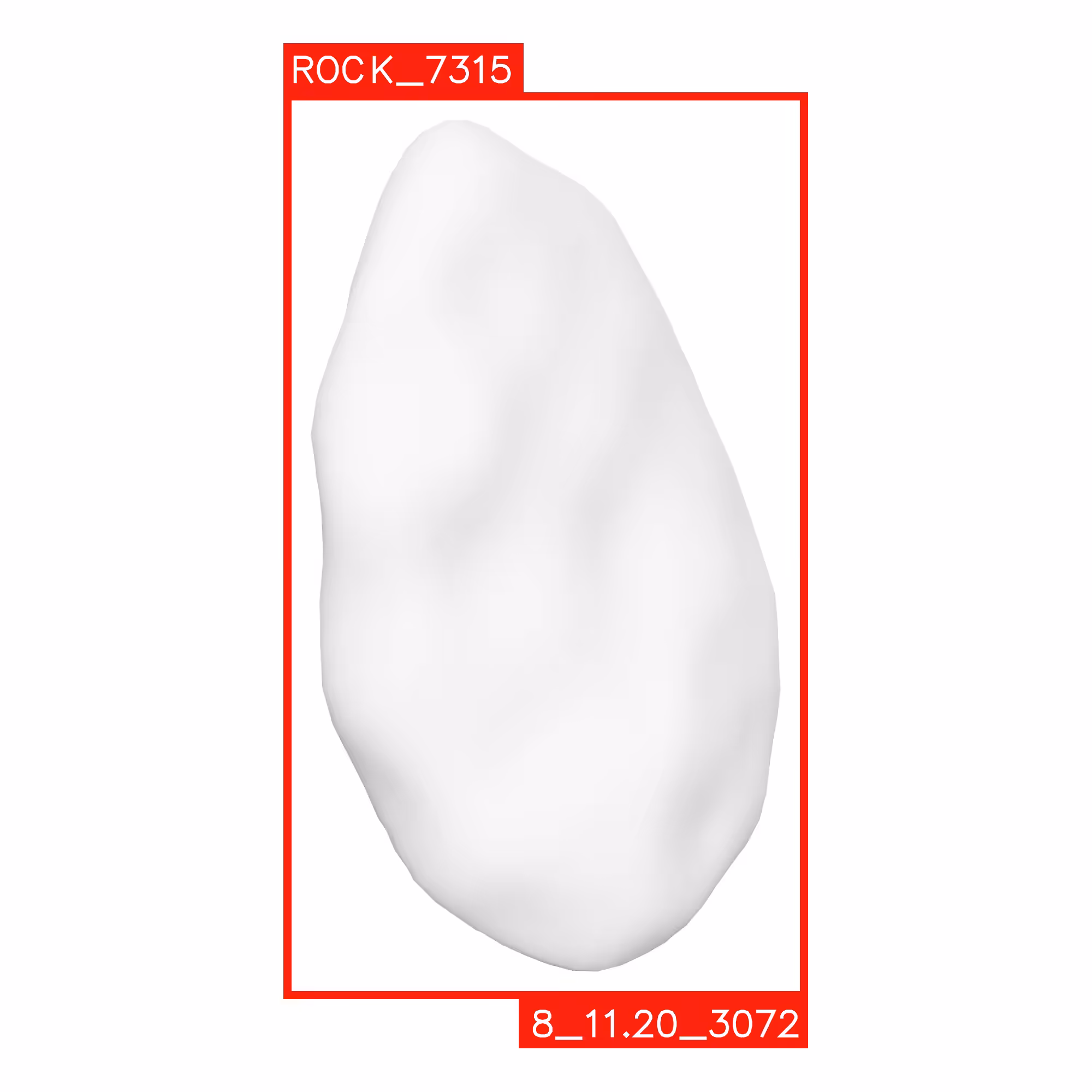 UNSHADED ROCKS: ROCK 7315