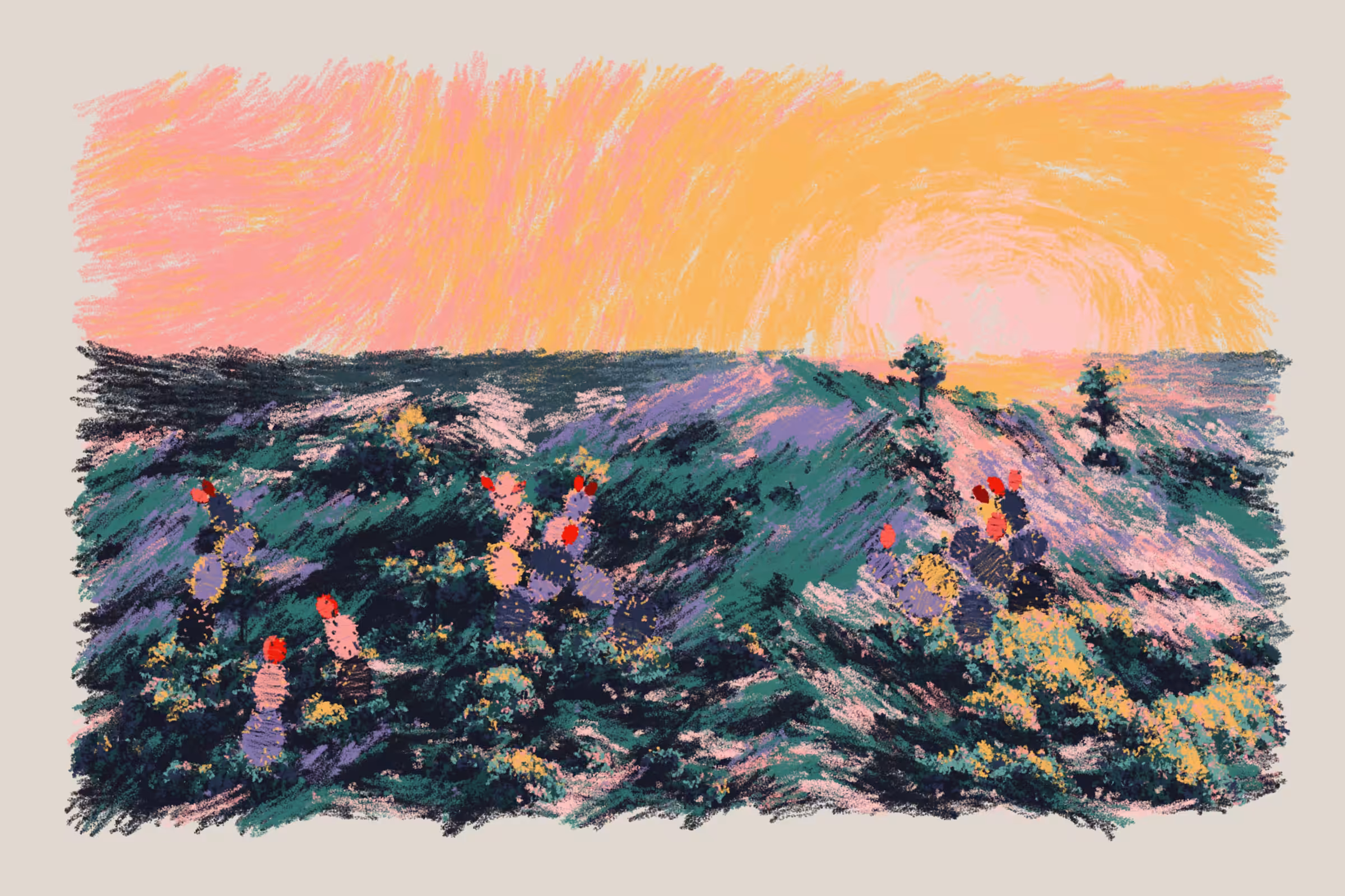 Sunset from the Bluffs #58