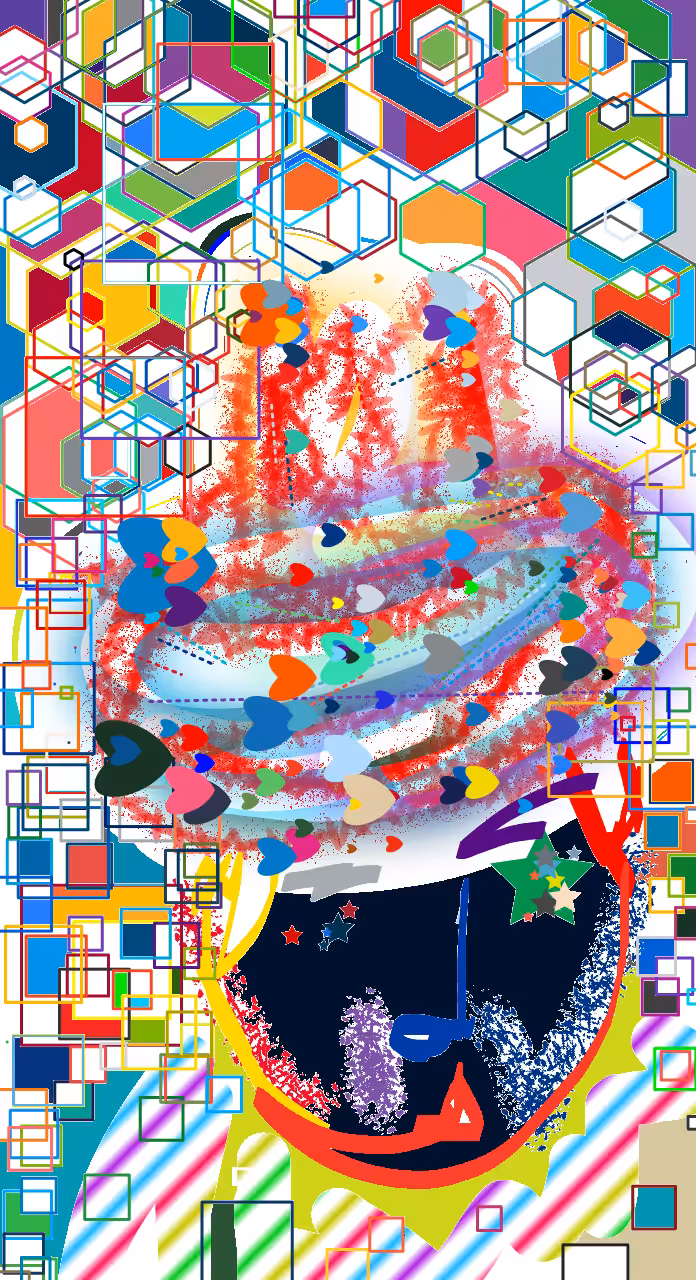 Blockchain Landscapes : magic hat 