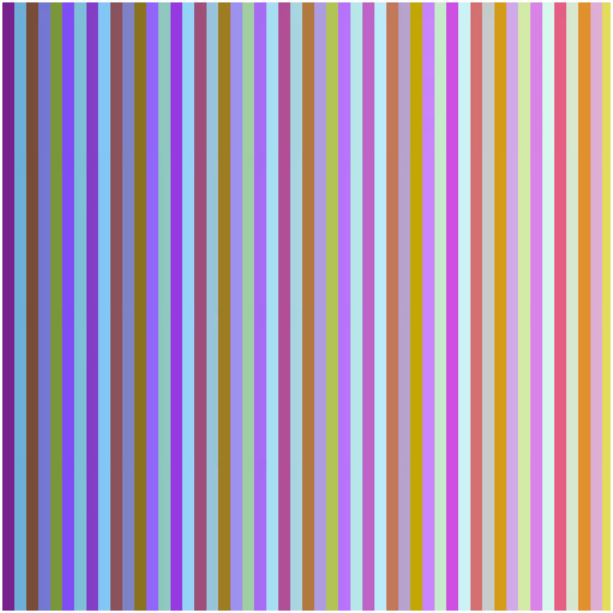 Coloured Lines #1 #30