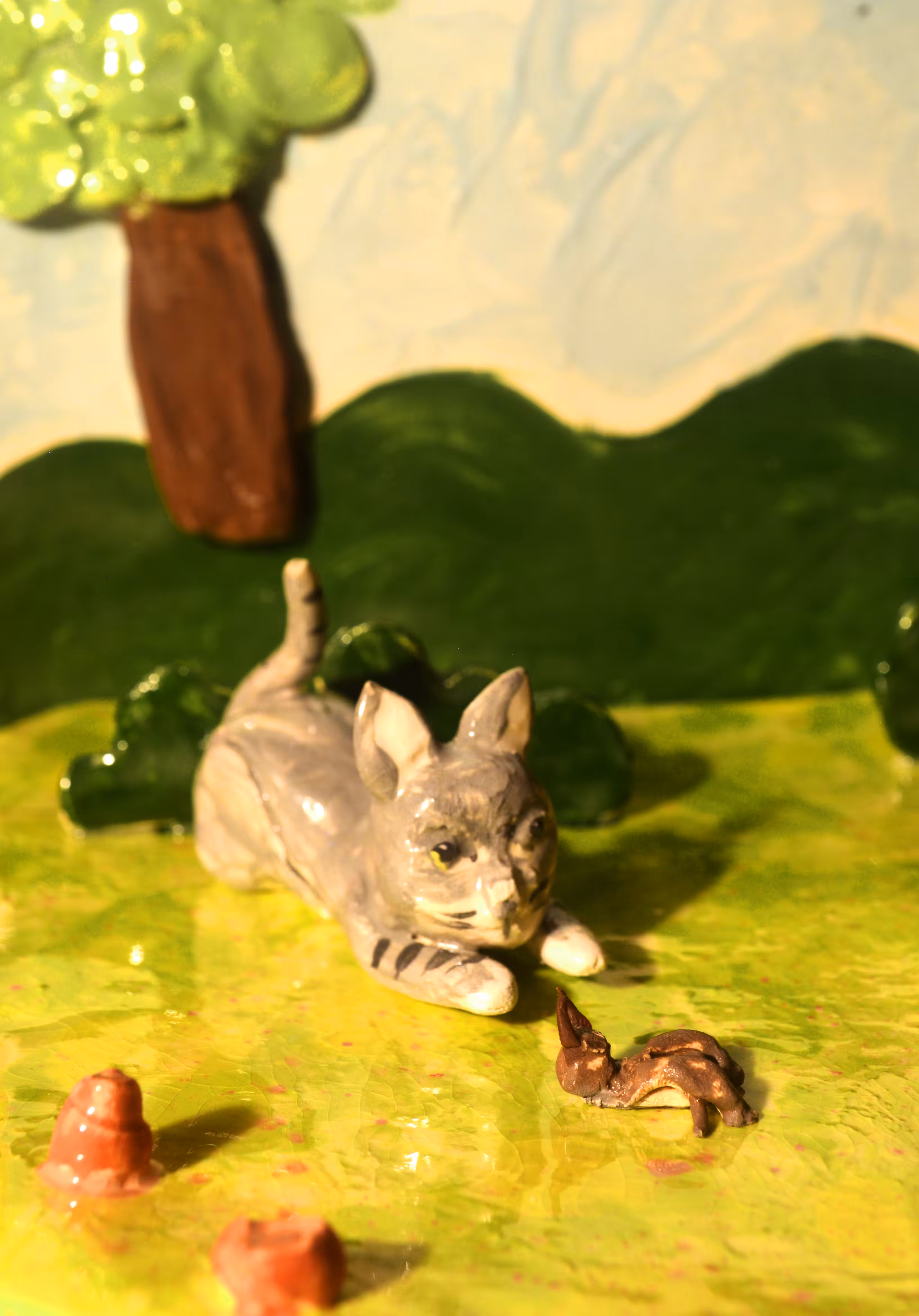 Atreyu with cricket