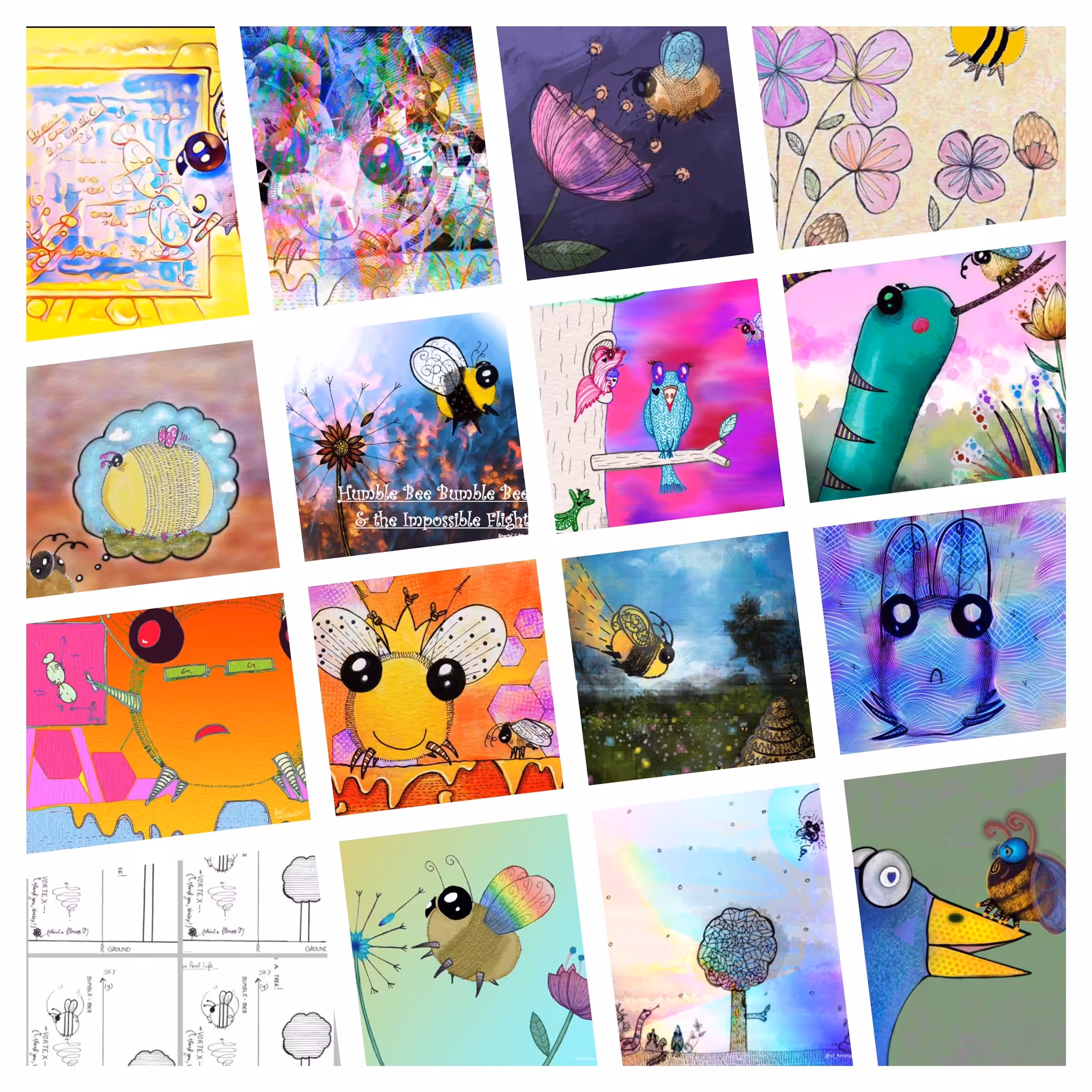 Humble Bee Bumble Bee & The Impossible Flight (Special Edition) - ARTISTS VERSION
