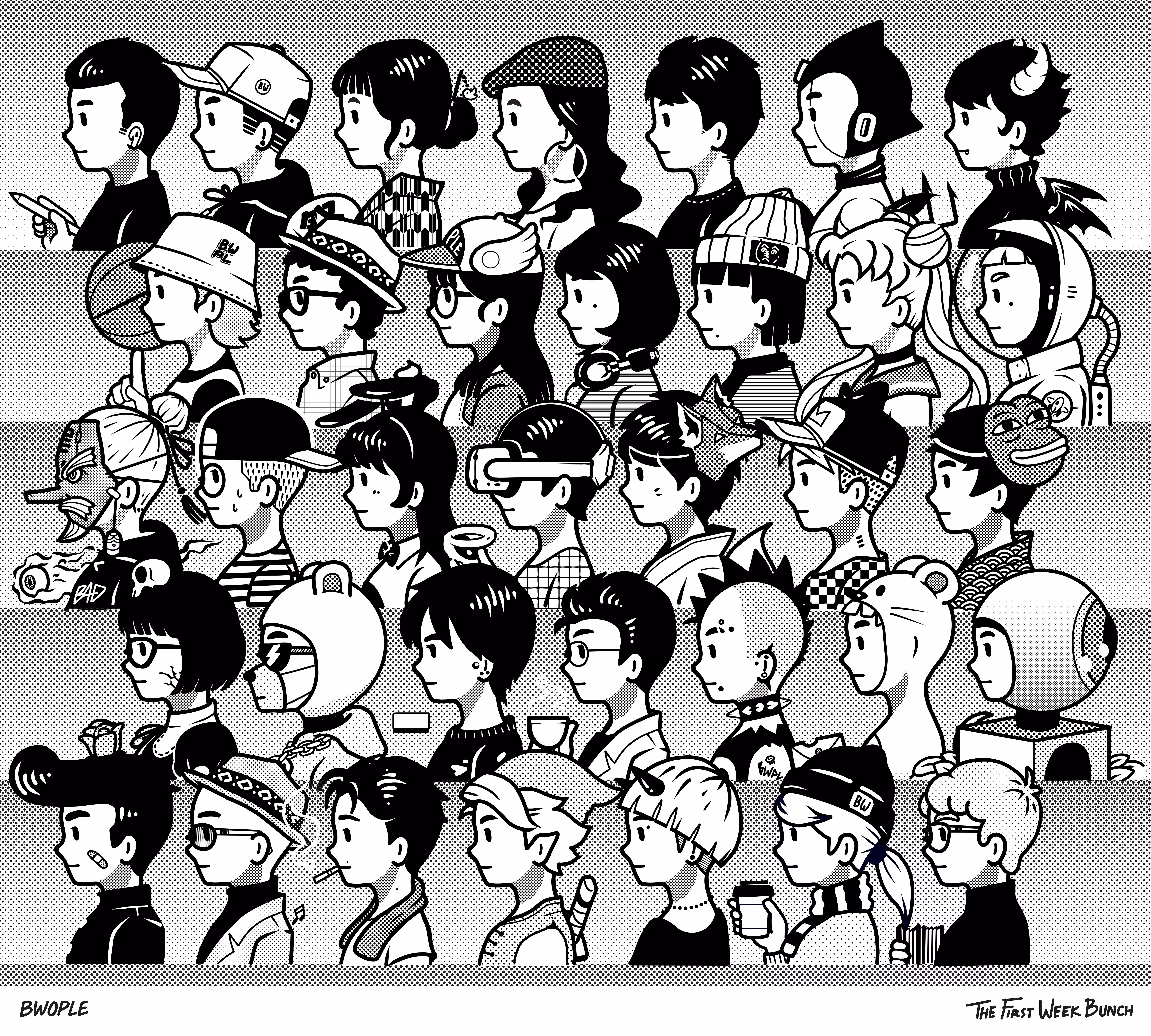 BWOPLE : The First Week Bunch