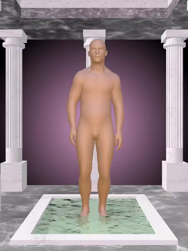 HeavenComputer: The Jumping Metallic Brick Man #5525