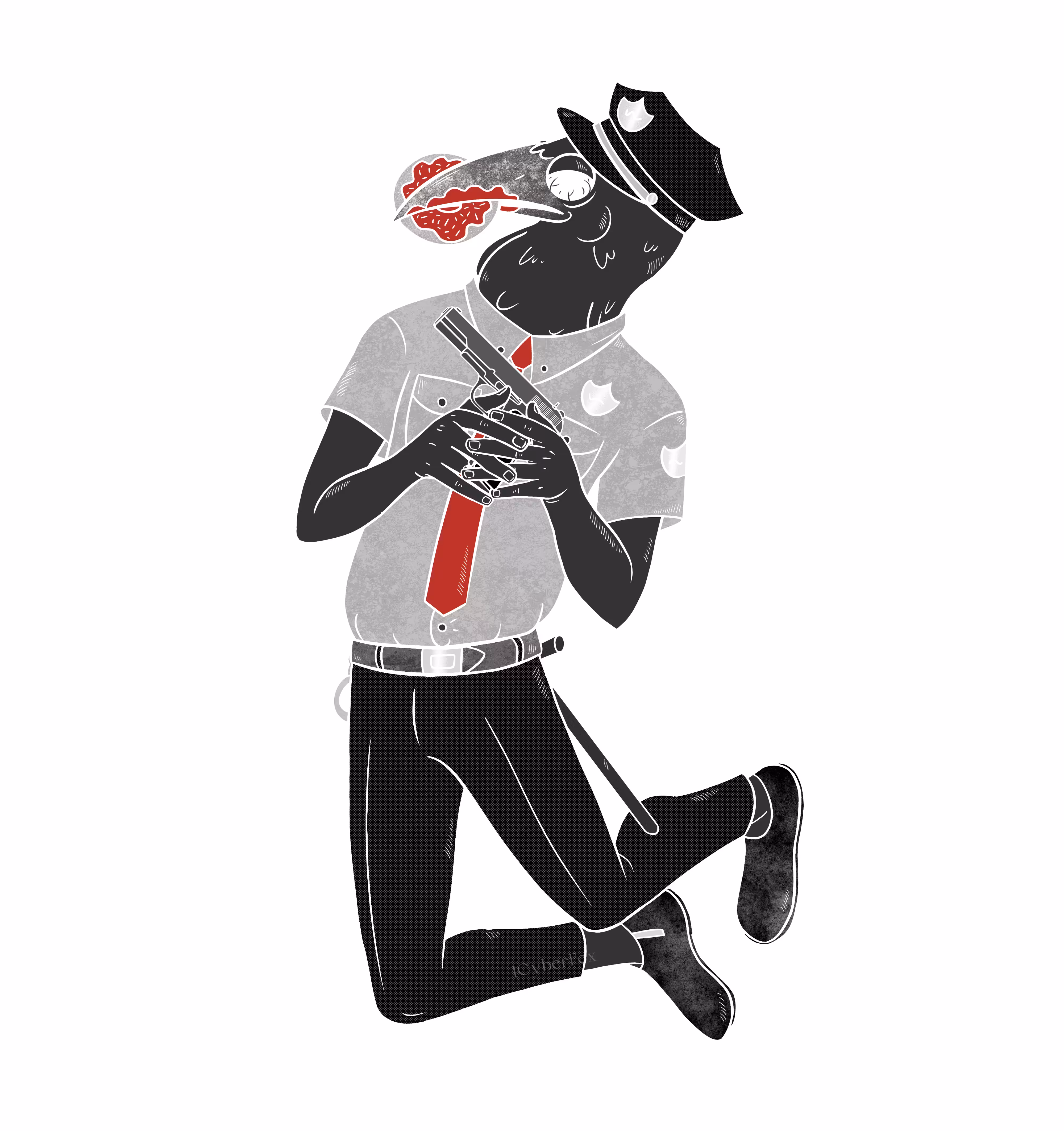 Crow Policeman #28