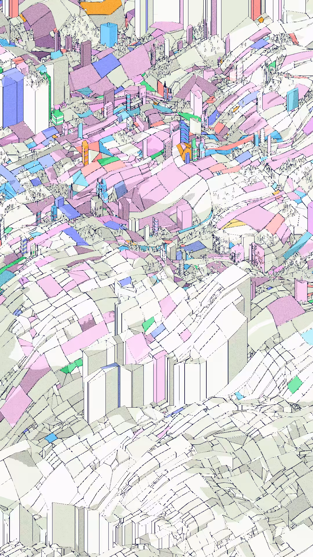 Artificial landscapes #28