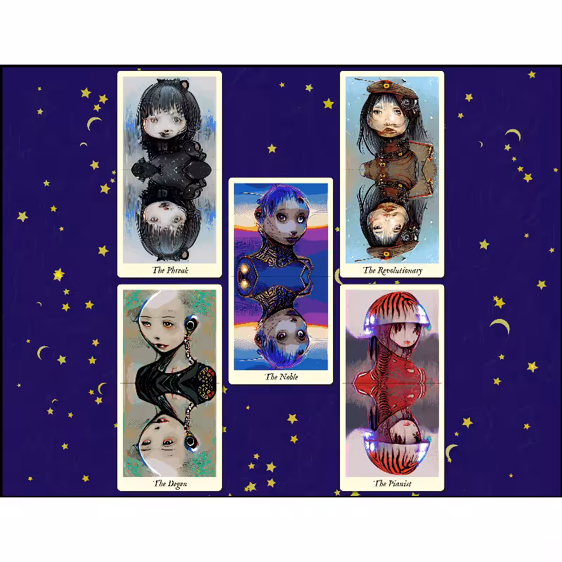 Reflexions - the fxhash tarot #20