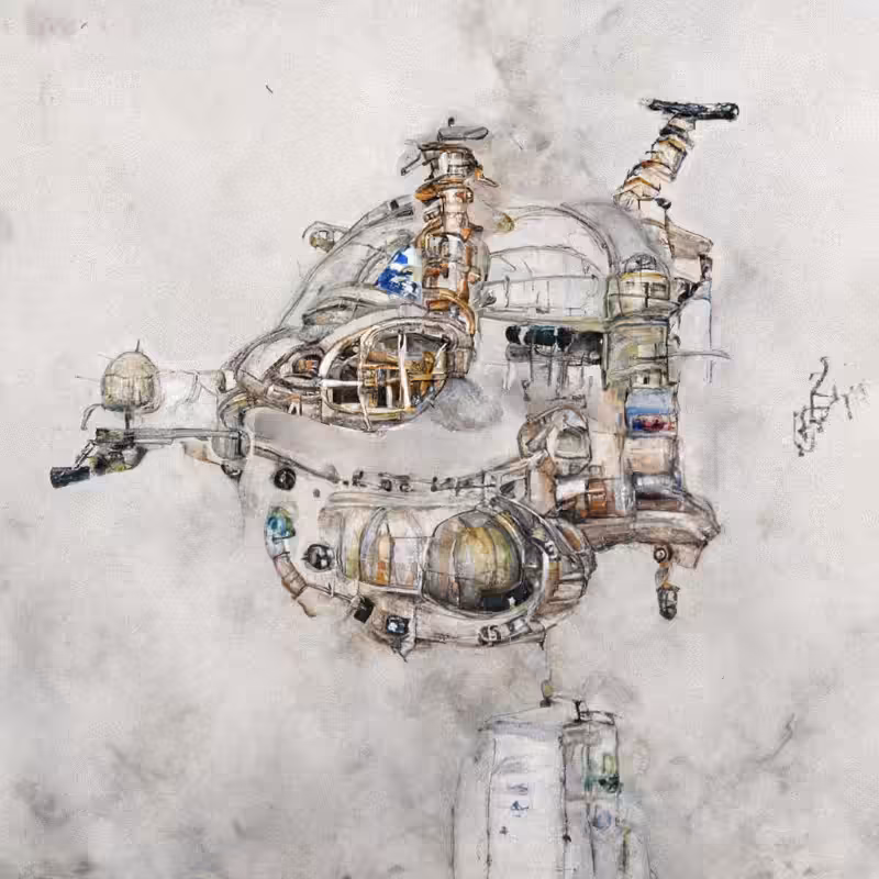 Utopian Space Castles #56