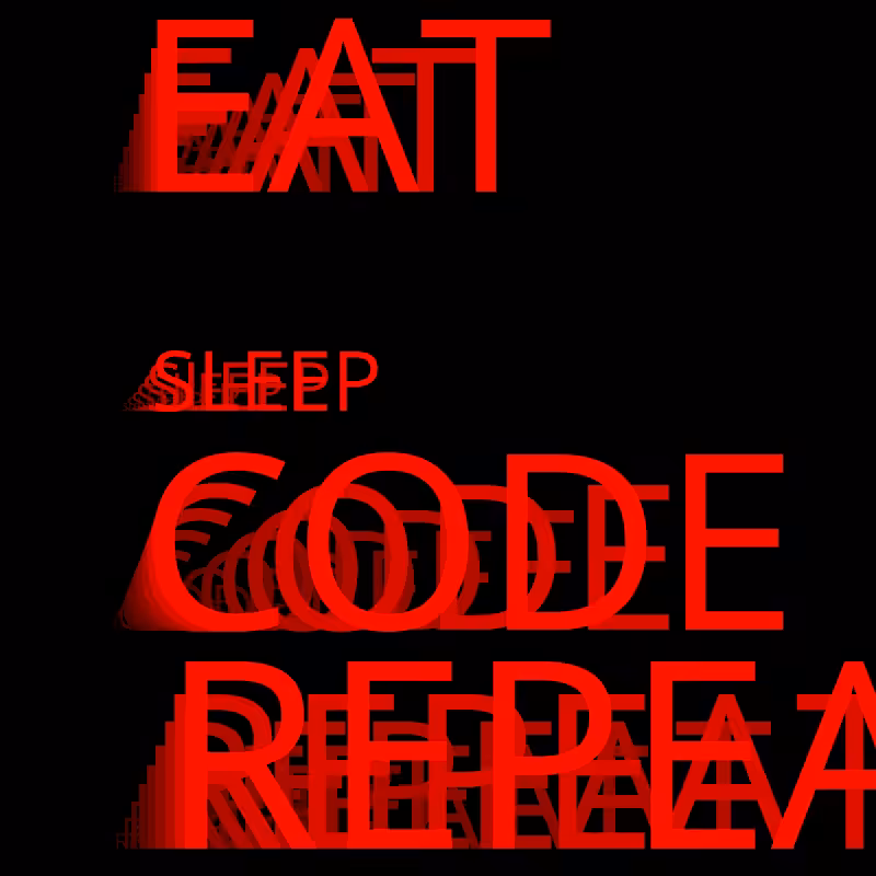 Eat Sleep Code Repeat #44