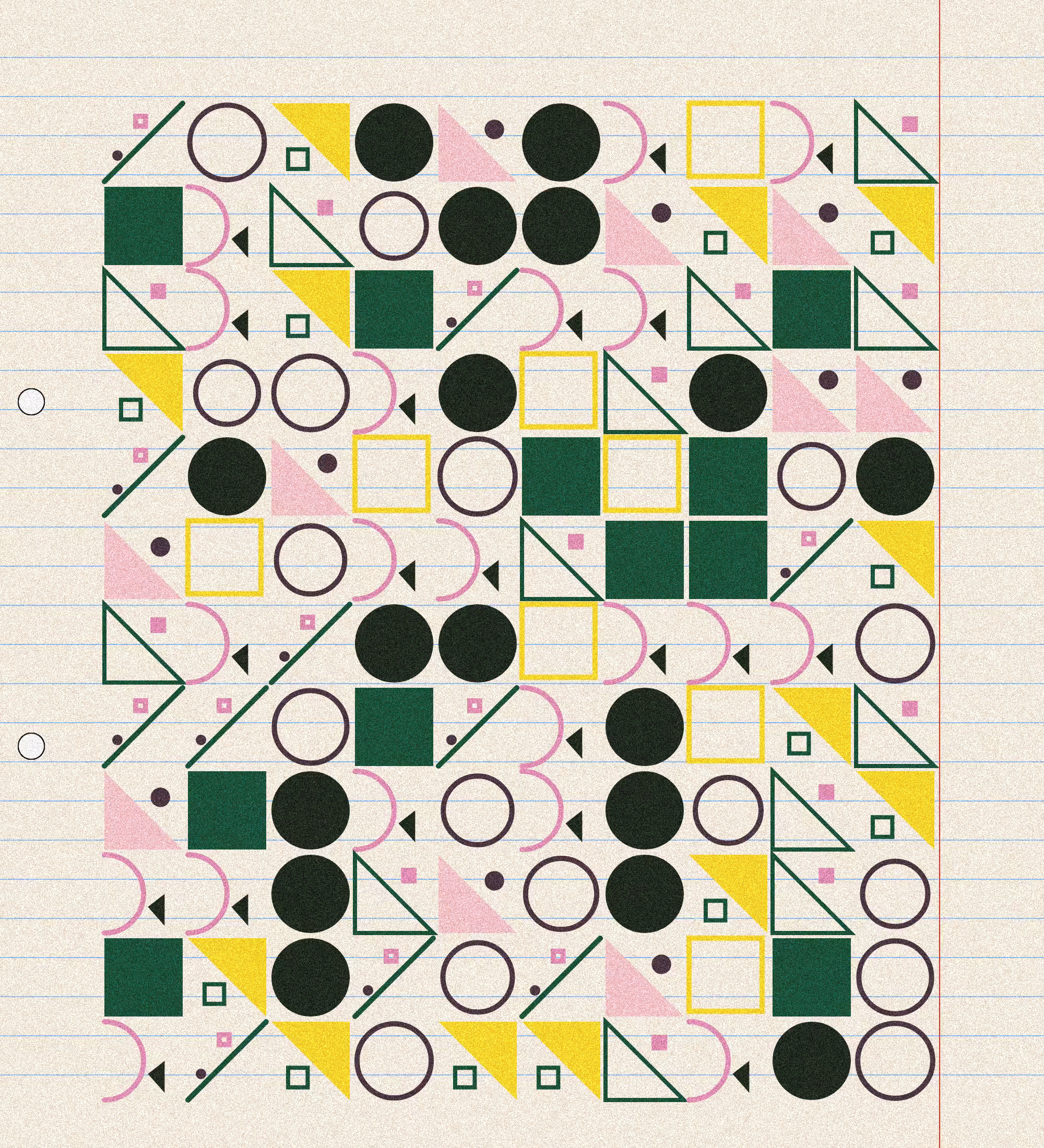 sketchbook page 4: basic shapes #21