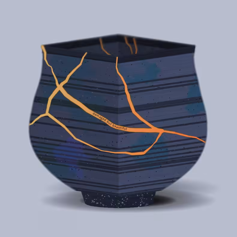 Kintsugi Pottery #42